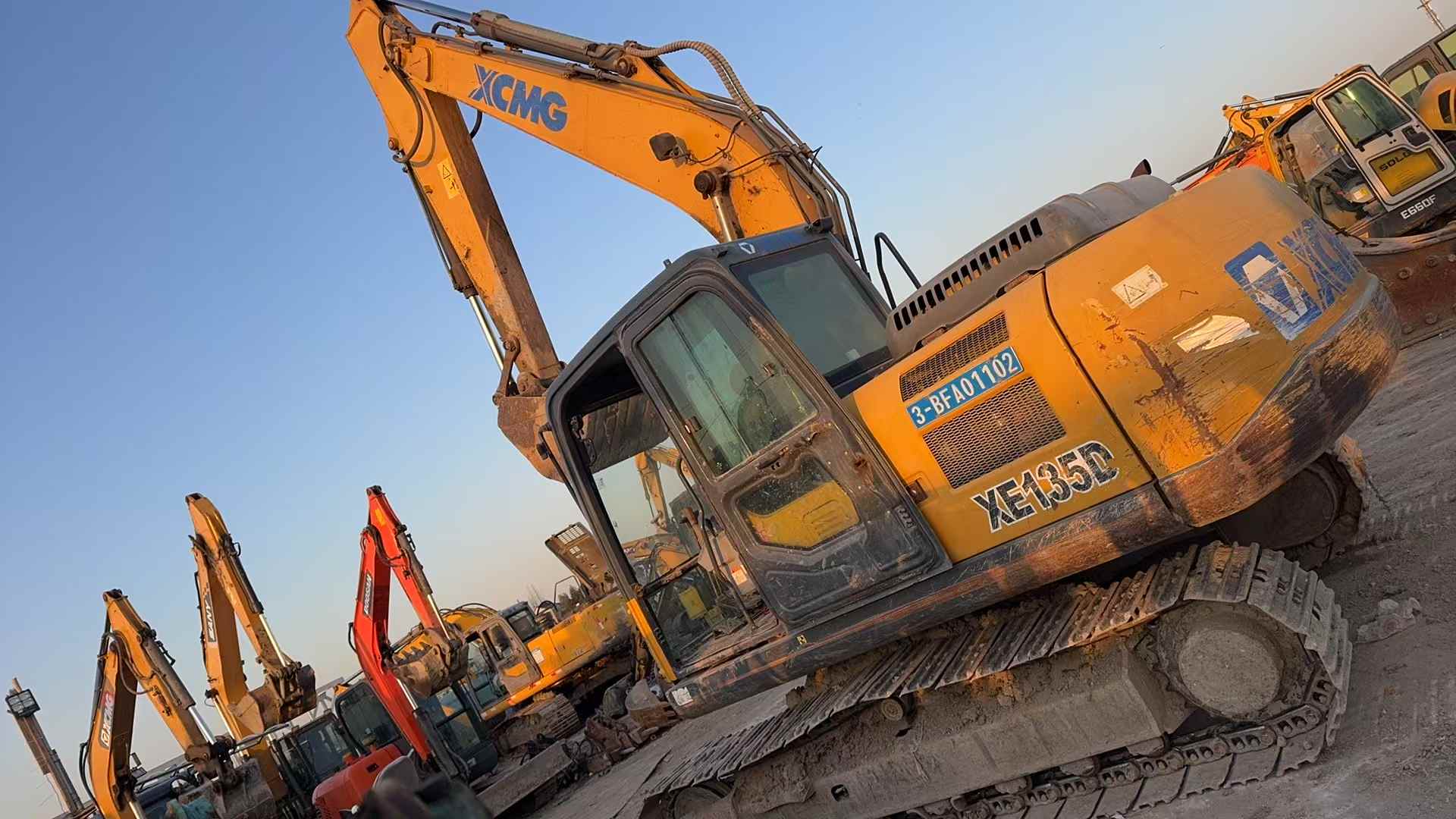 Buy XCMG XE135B Used Excavator / 4 Used XCMG XE135B Excavator 2019 Model / 4