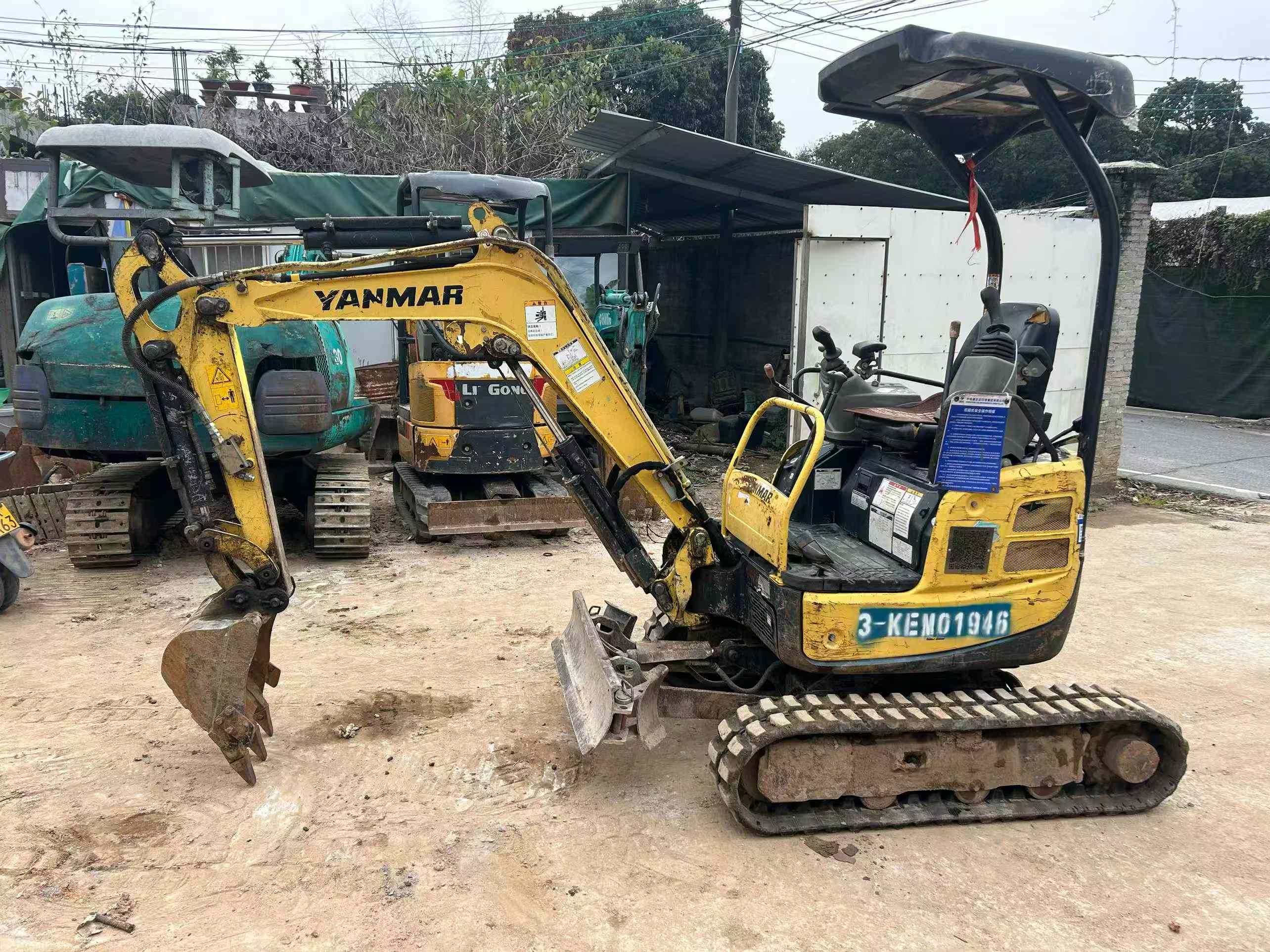 Buy Yanmar Vio17 Used Excavator / 9 Used Yanmar Vio17 Excavator 2017 Model / 9