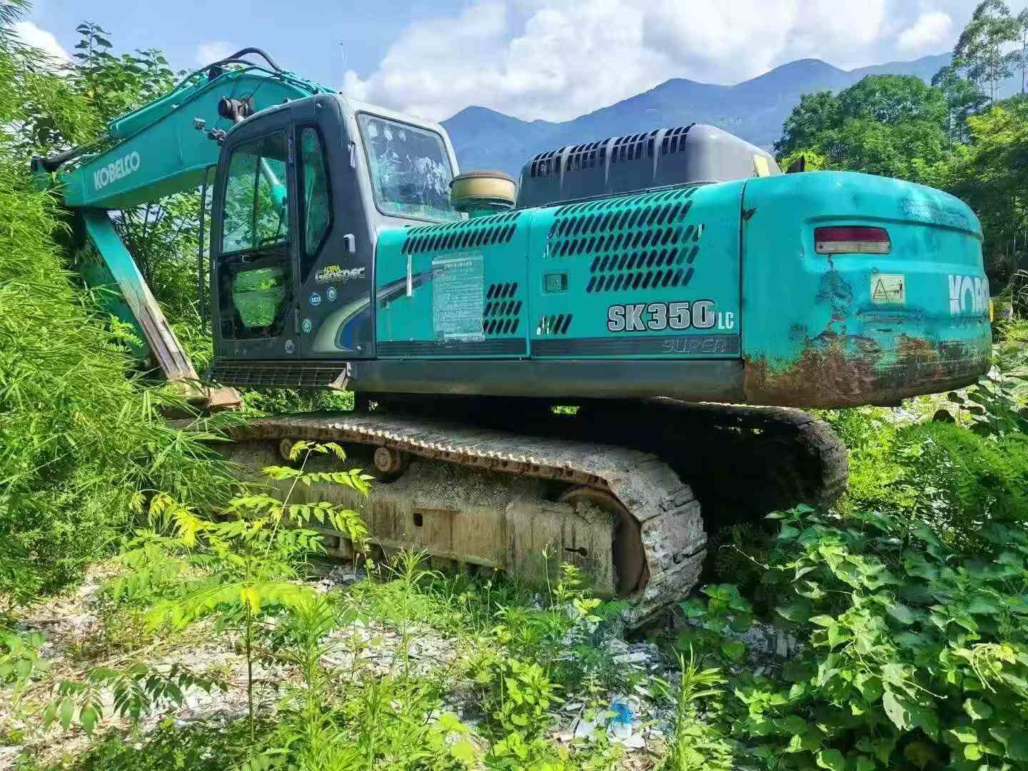 Used Kobelco SK350-8 Excavator 2016 Model / 9