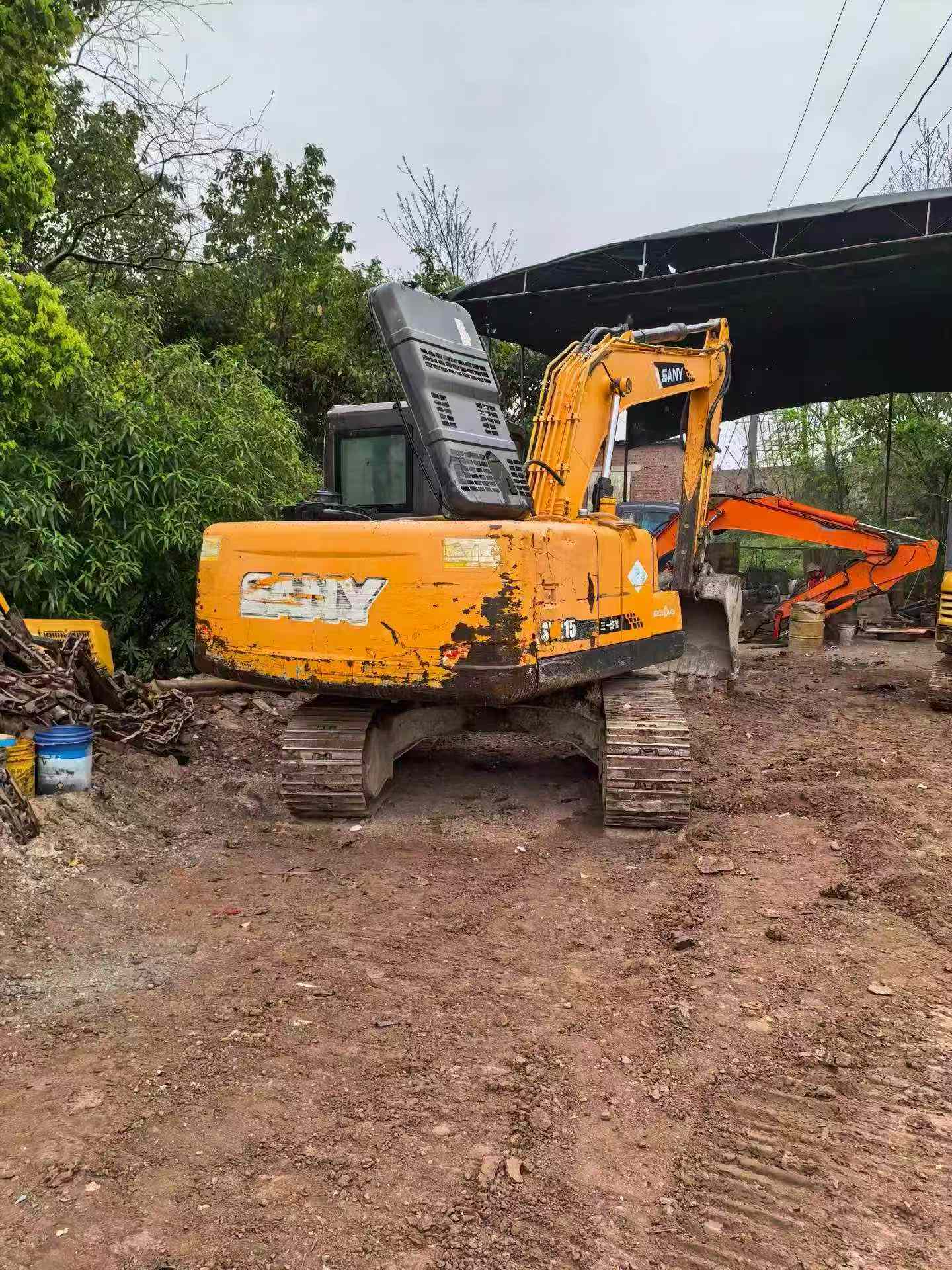 Buy Sany SY135 Used Excavator / 1