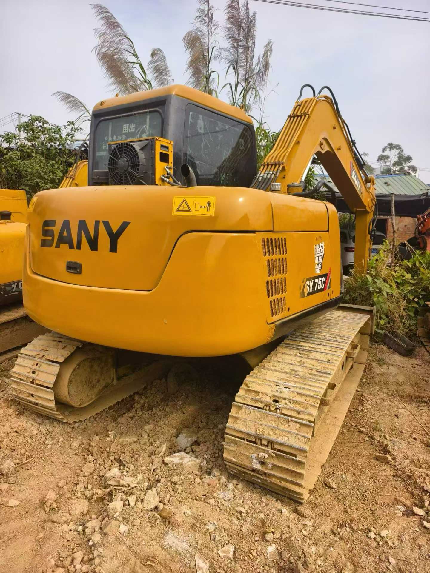 Buy Sany SY75 Used Excavator / 6 Used Sany SY75 Excavator 2016 Model / 6