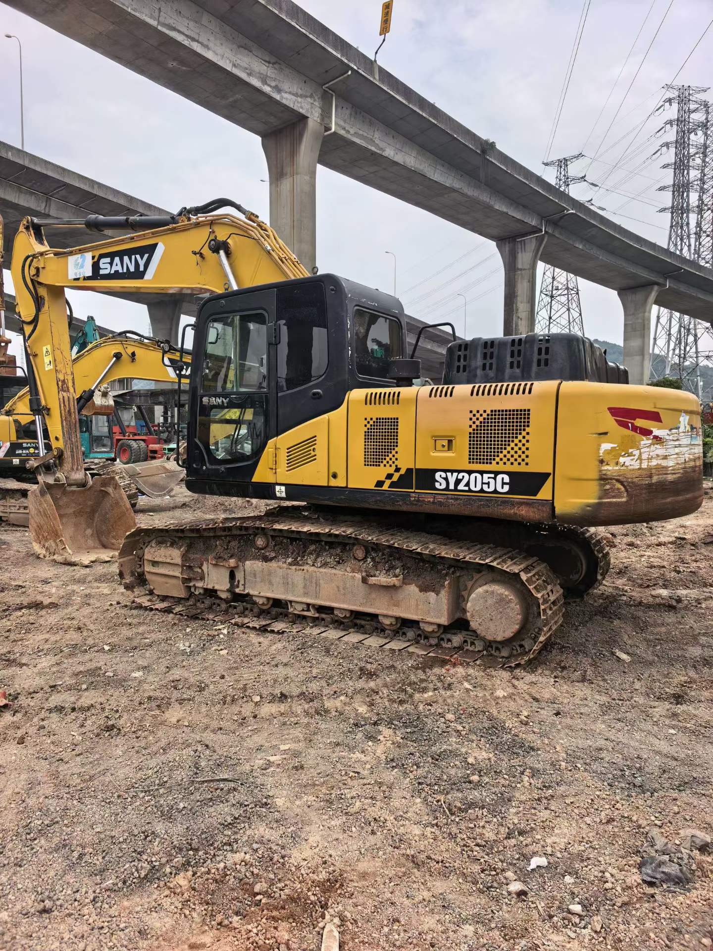 Buy Sany SY205C Used Excavator / 3 Used Sany SY205C Excavator 2021 Model / 3