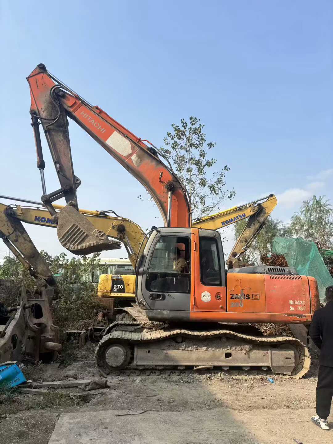 Used Hitachi ZX200-6 Excavator 2016 Model / 5