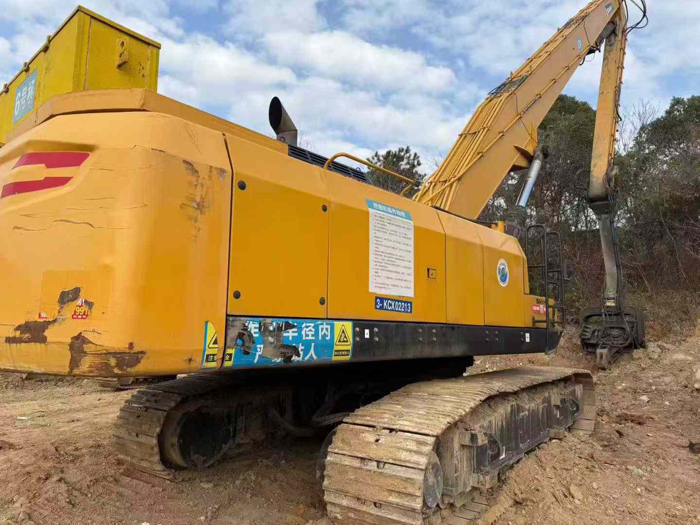 Used Sany SY870H Excavator 2022 Model / 4