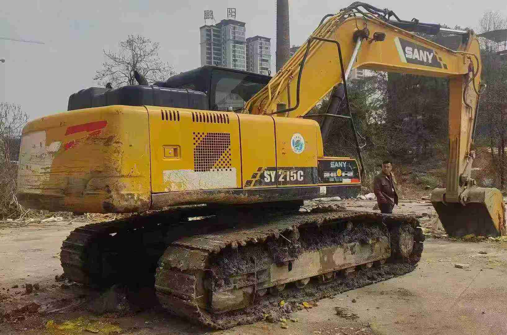 Used Sany SY195C Excavator 2019 Model / 4