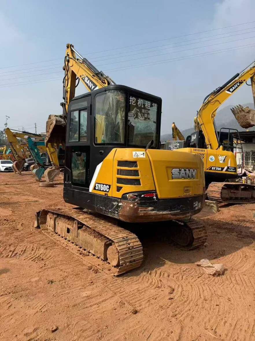 Buy Sany SY60 Used Excavator / 5 Used Sany SY60 Excavator 2017 Model / 5