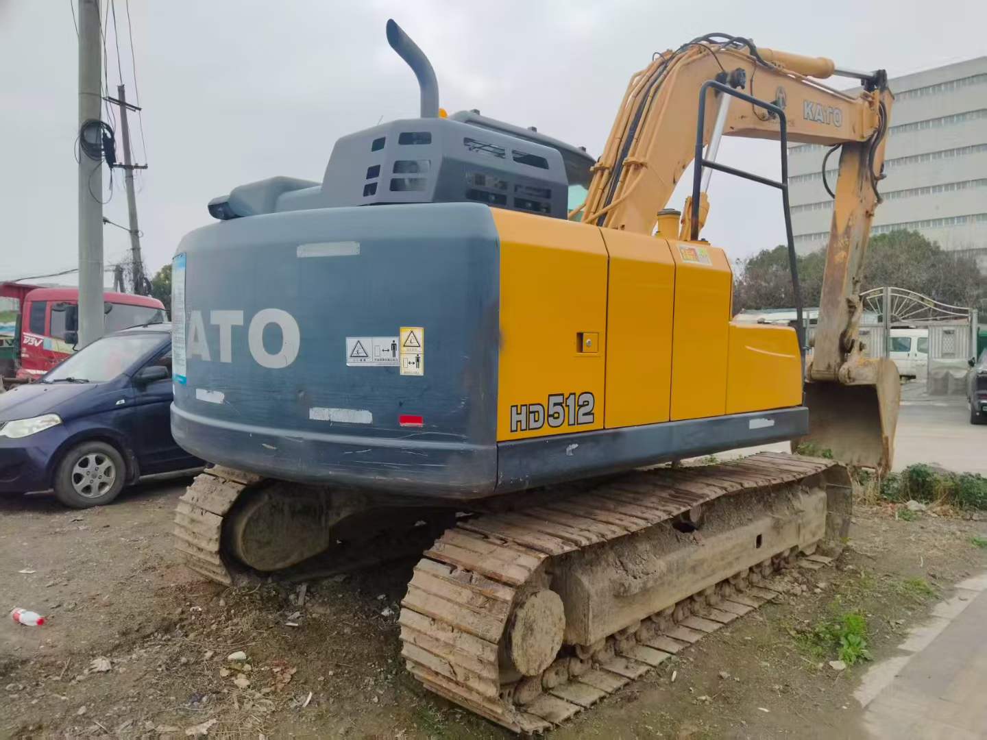 Buy Kato HD512 Used Excavator / 7 Used Kato HD512 Excavator 2016 Model / 7