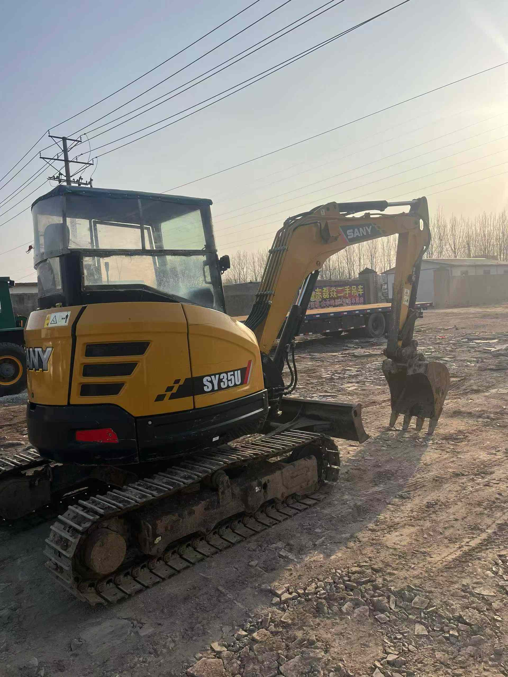 Buy Sany SY35C Used Excavator / 3 Used Sany SY35C Excavator 2016 Model / 3