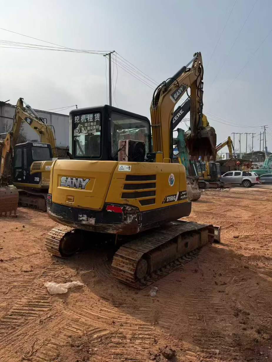 Buy Sany SY60 Used Excavator / 6 Used Sany SY60 Excavator 2017 Model / 6