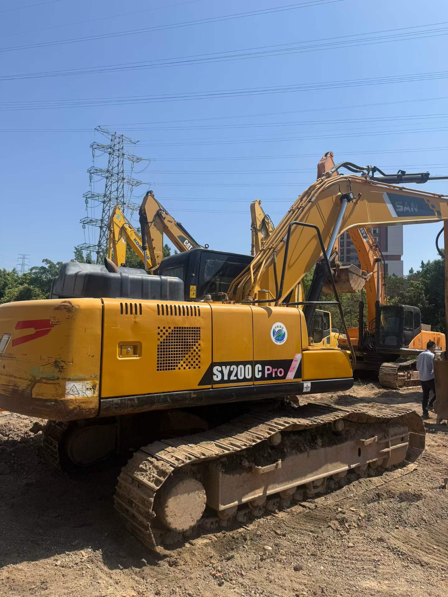 Used Sany SY200C Excavator 2021 Model / 3