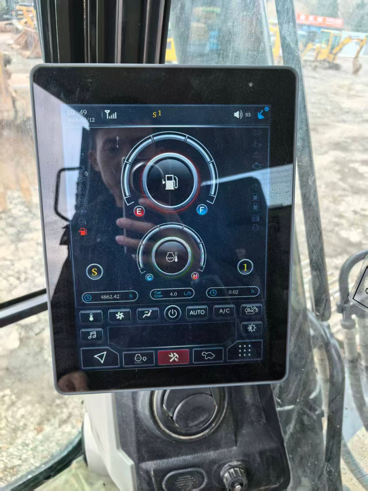 Used Sany SY245H Excavator 2021 Model / 9