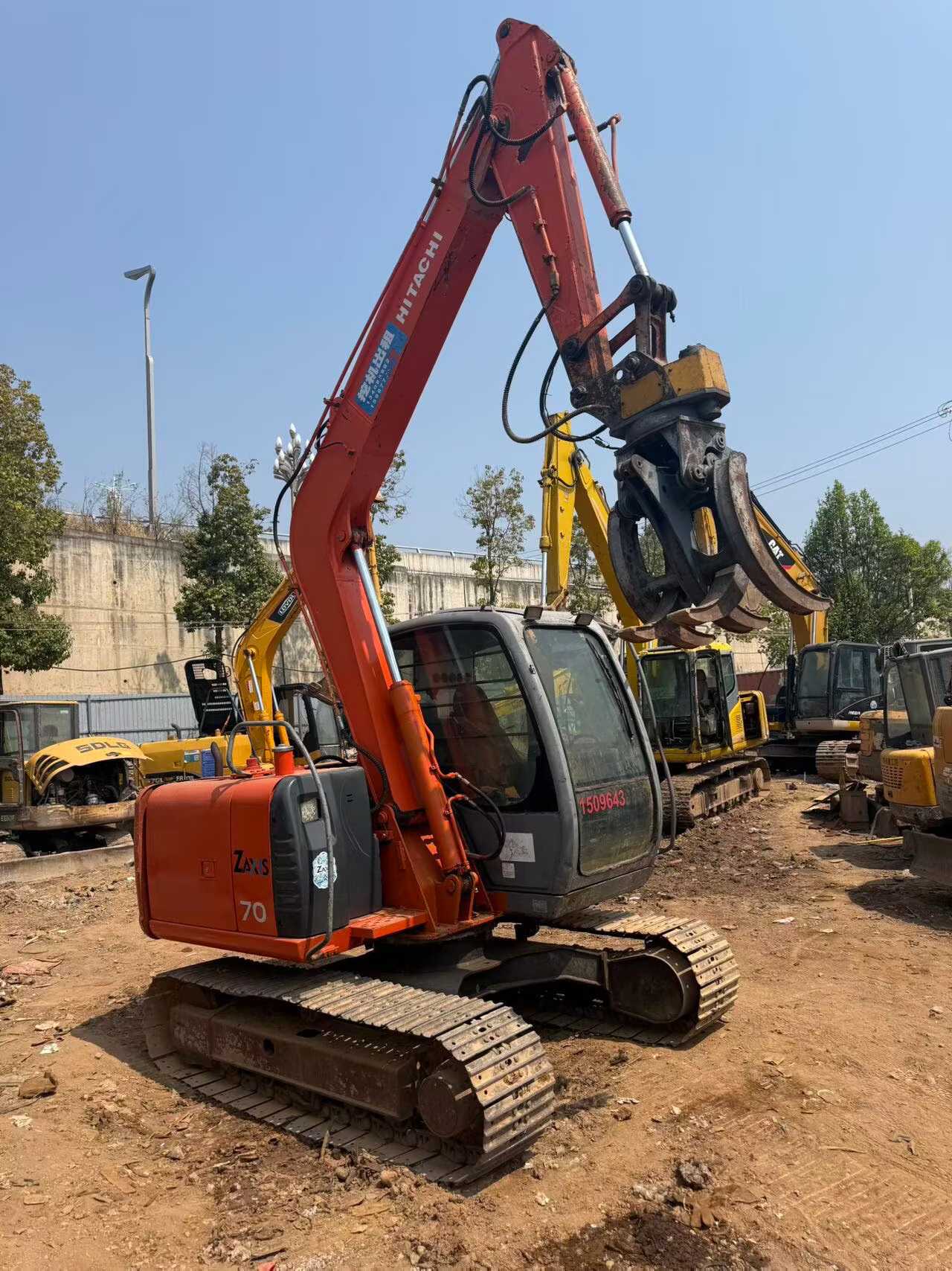 Buy Hitachi EX70 Used Excavator / 2 Used Hitachi EX70 Excavator 2016 Model / 2