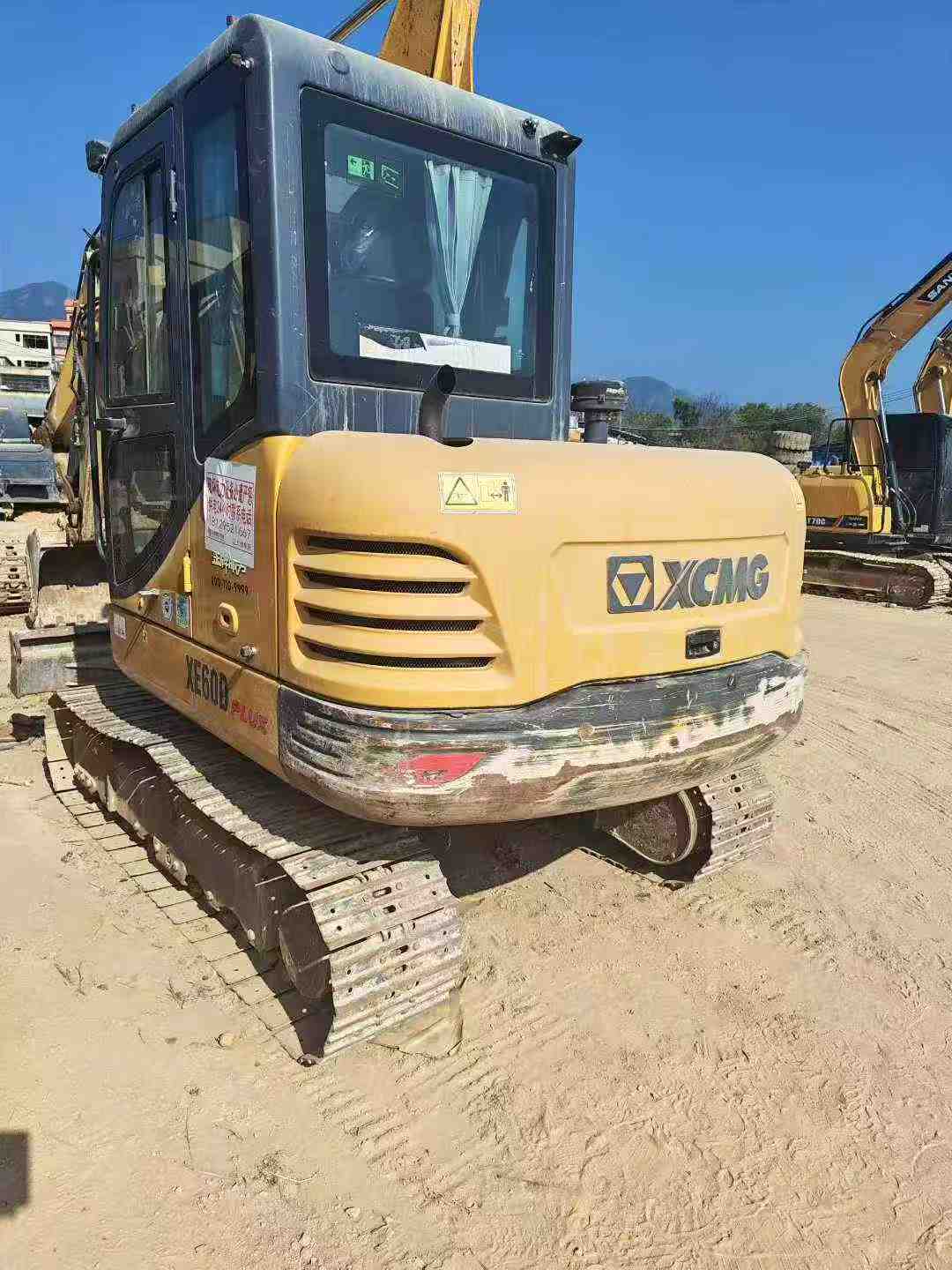 Buy XCMG XE60D Used Excavator / 3 Used XCMG XE60D Excavator 2022 Model / 3