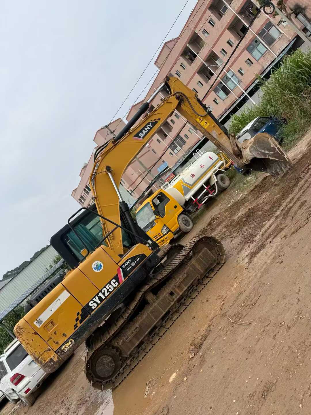 Used Sany SY125C Excavator 2021 Model / 2