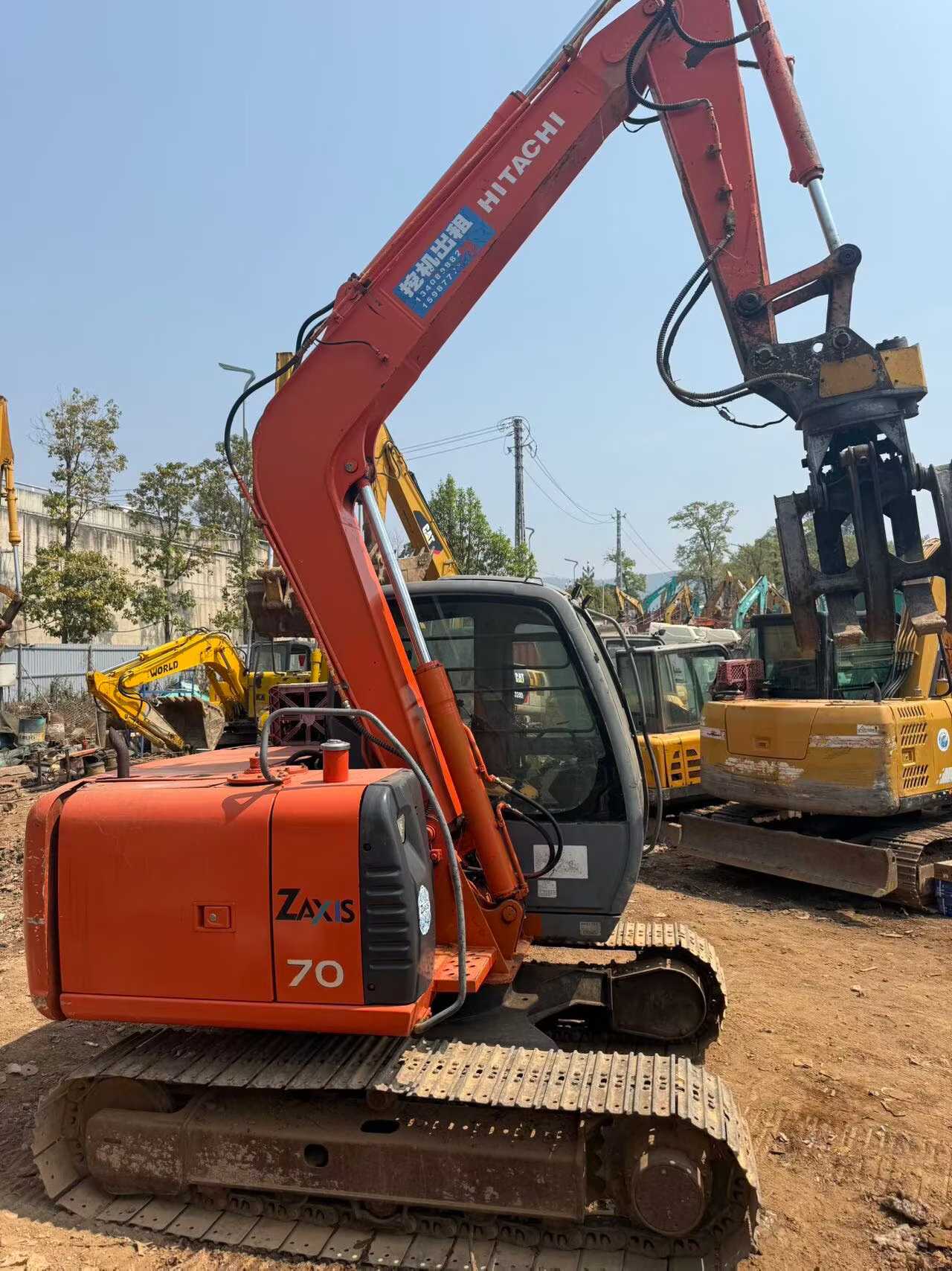 Buy Hitachi EX70 Used Excavator / 3 Used Hitachi EX70 Excavator 2016 Model / 3