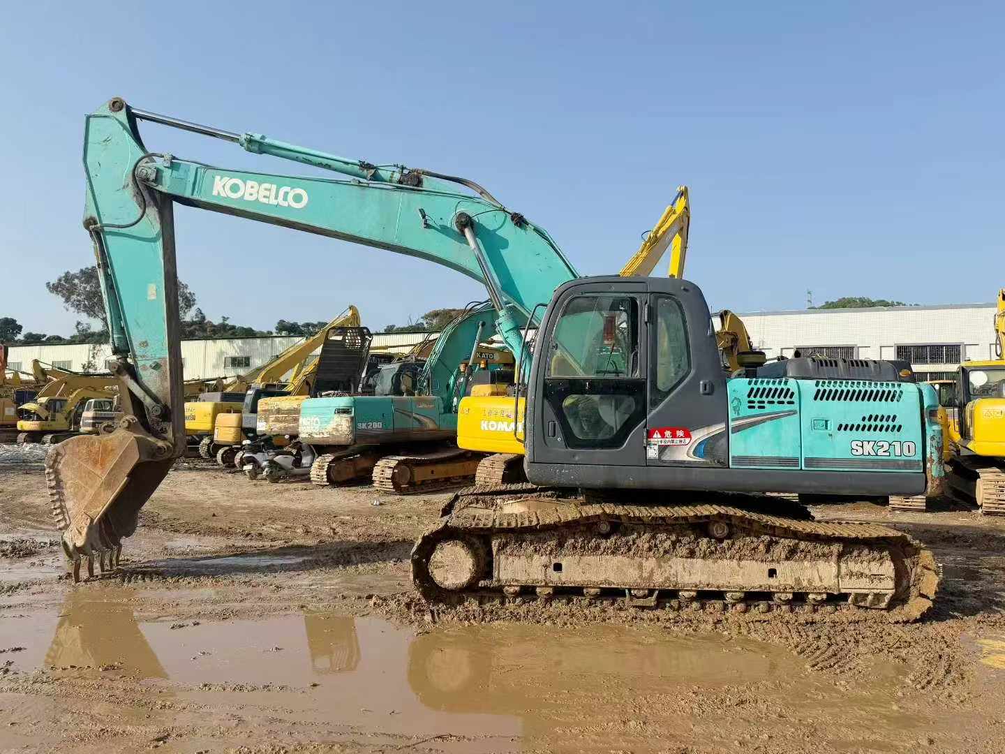 Buy Kobelco SK210 Used Excavator / 2 Used Kobelco SK210 Excavator 2016 Model / 2