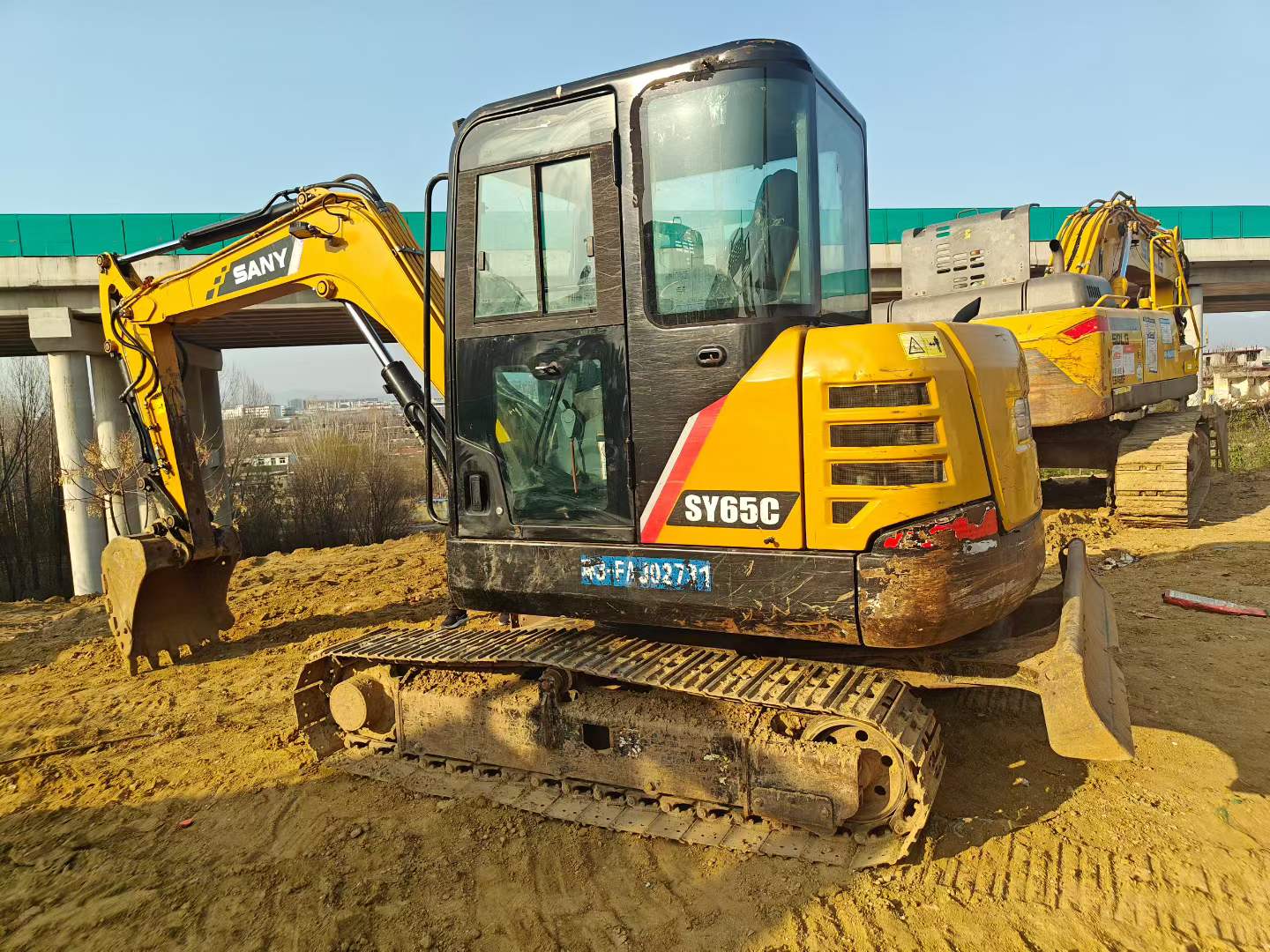Buy Sany SY55 Used Excavator / 2 Used Sany SY55 Excavator 2020 Model / 2