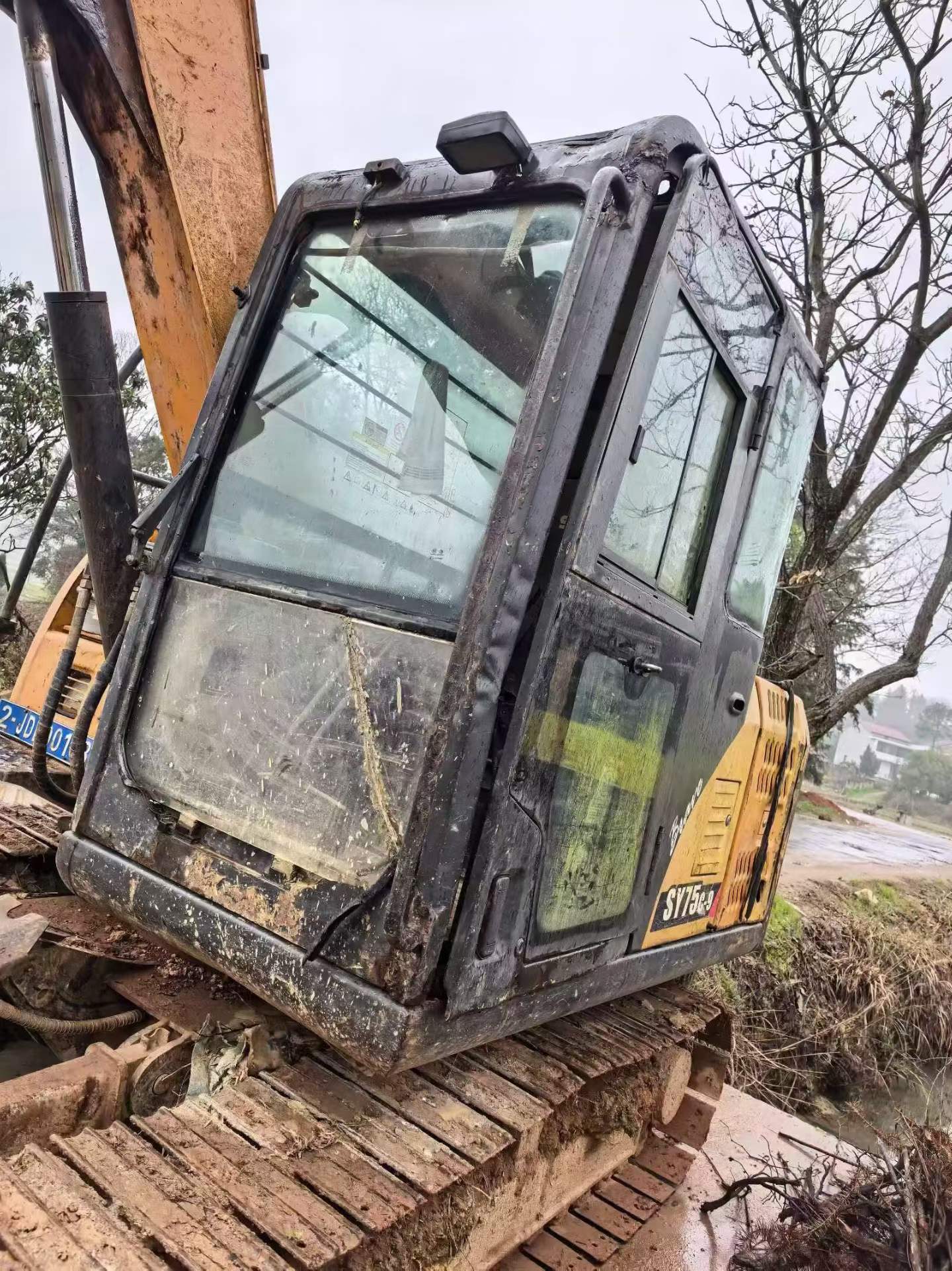 Buy Sany SY75 Used Excavator / 3 Used Sany SY75 Excavator 2014 Model / 3