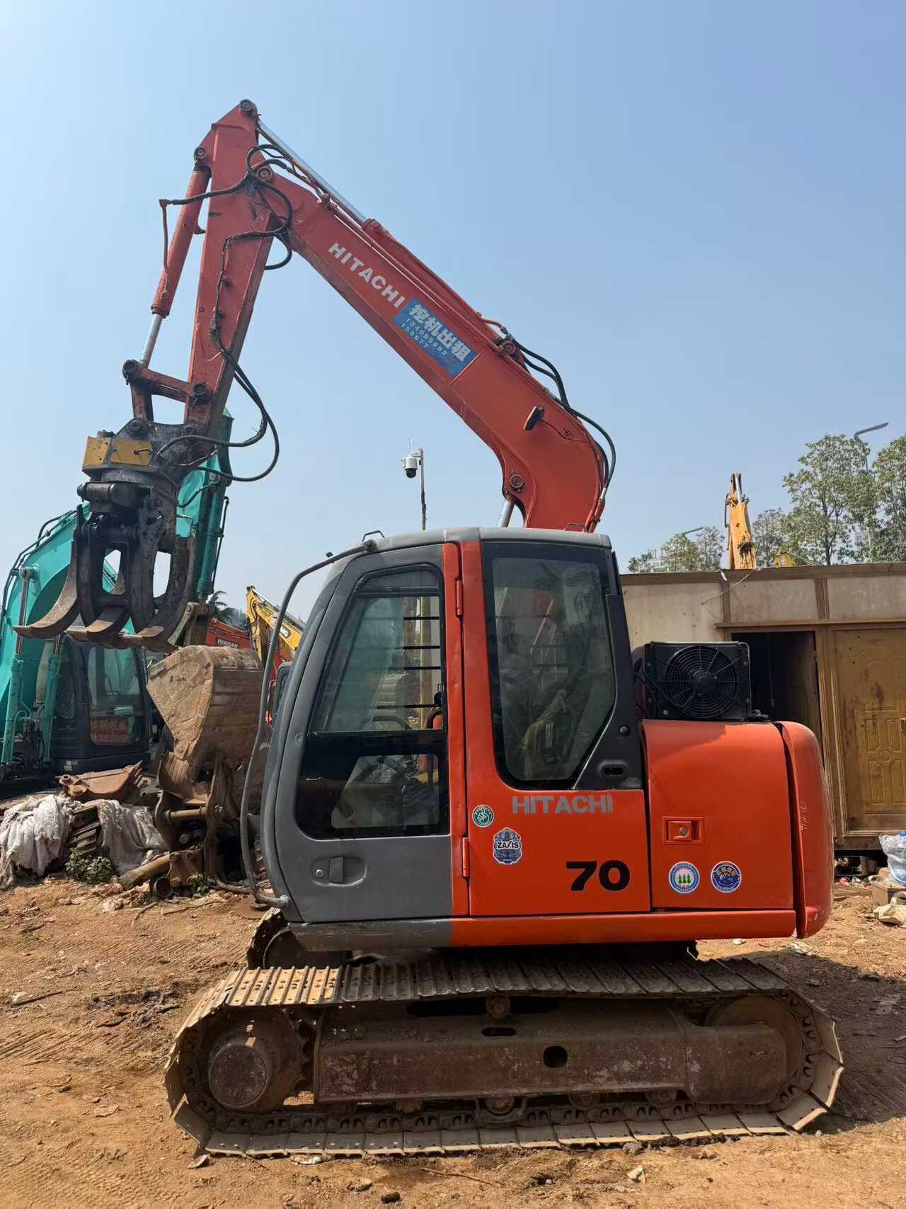 Buy Hitachi EX70 Used Excavator / 4 Used Hitachi EX70 Excavator 2016 Model / 4