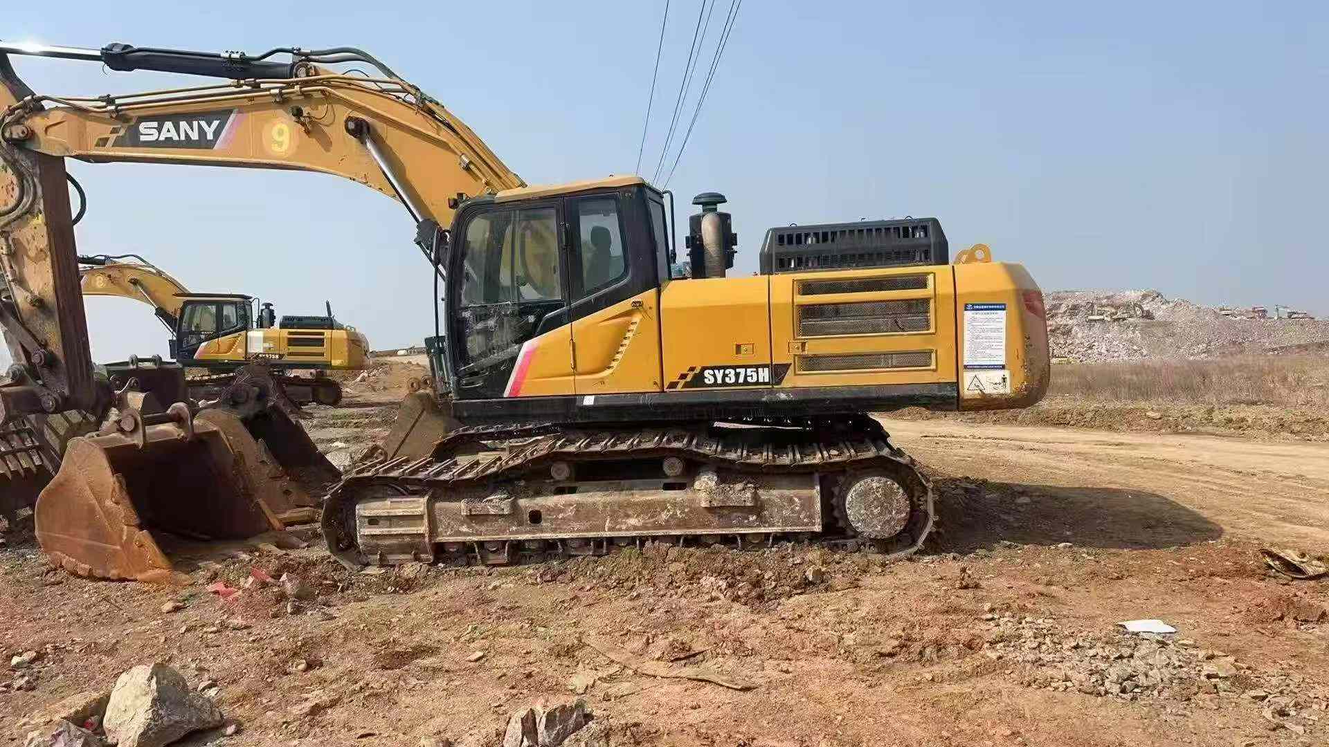 Buy Sany SY375H Used Excavator / 3 Used Sany SY375H Excavator 2022 Model / 3