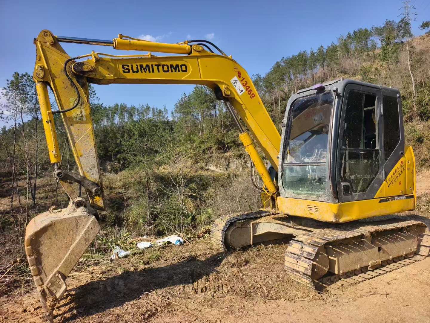 Buy Sumitomo SH80-6 Used Excavator / 2 Used Sumitomo SH80-6 Excavator 2016 Model / 2
