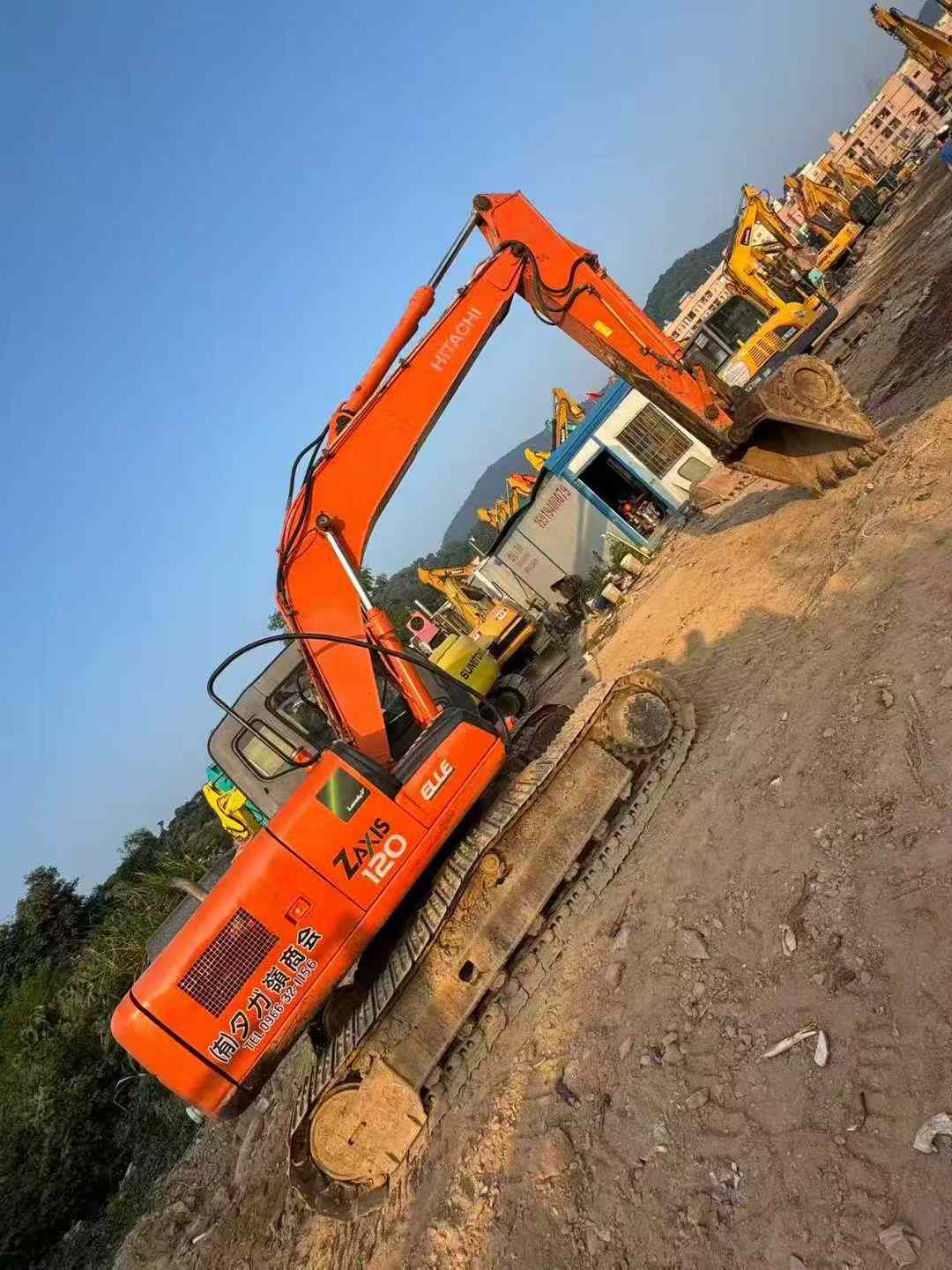 Buy Hitachi EX120-6 Used Excavator / 2 Used Hitachi EX120-6 Excavator 2016 Model / 2
