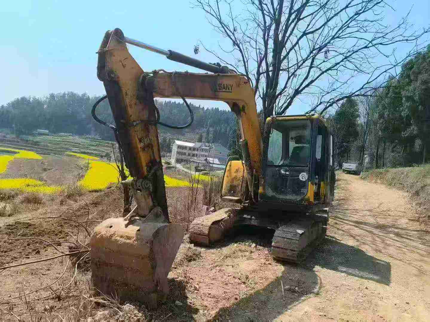 Buy Sany SY65C Used Excavator / 4 Used Sany SY65C Excavator 2012 Model / 4