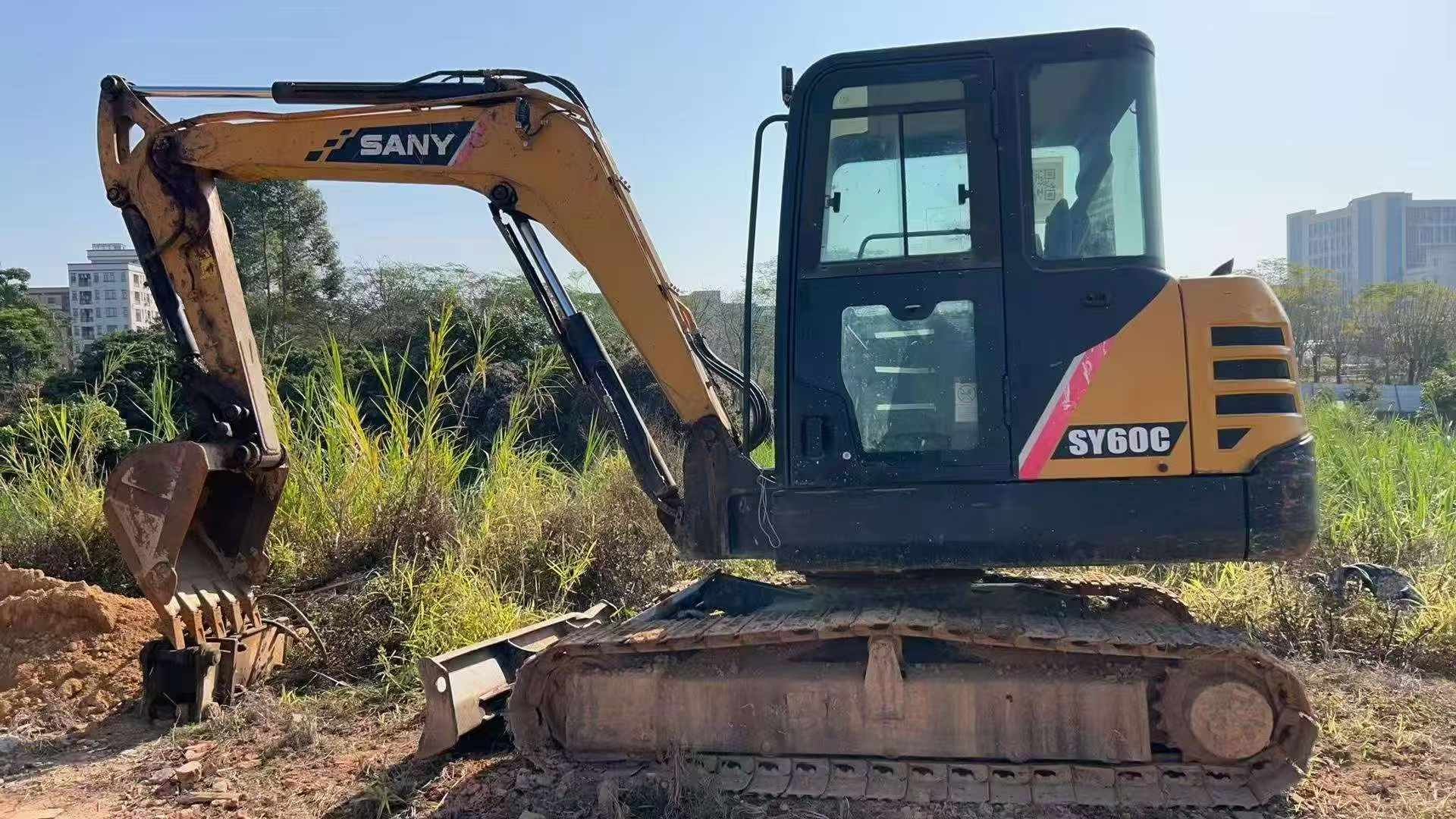 Buy Sany SY60 Used Excavator / 8 Used Sany SY60 Excavator 2016 Model / 8