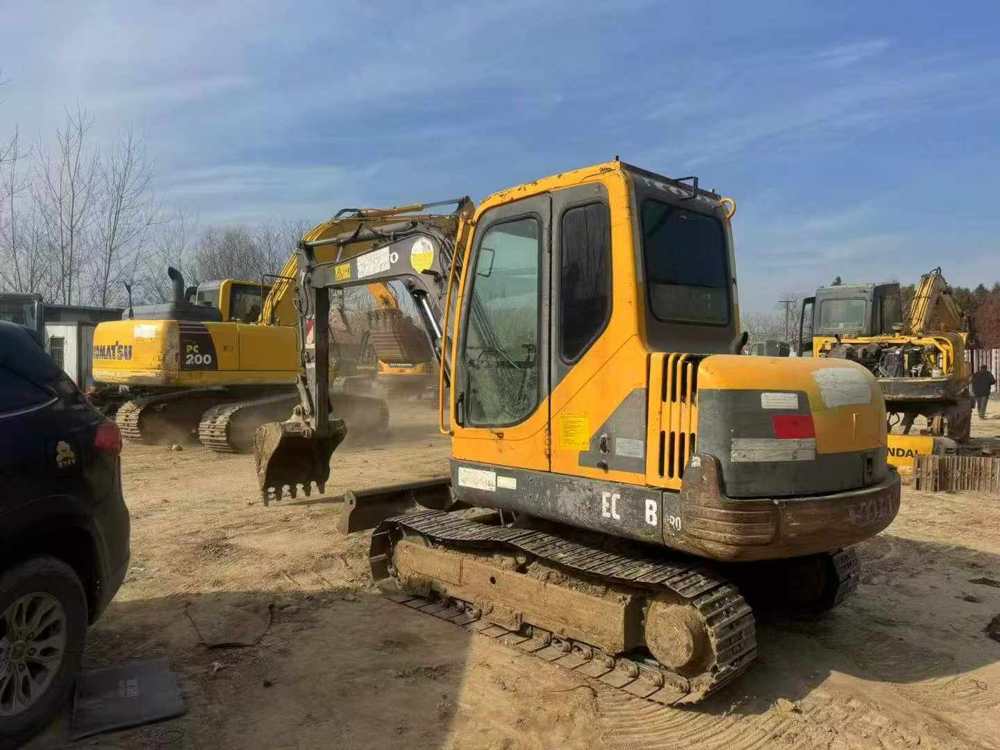 Buy Volvo EC55 Used Excavator / 4 Used Volvo EC55 Excavator 2014 Model / 4