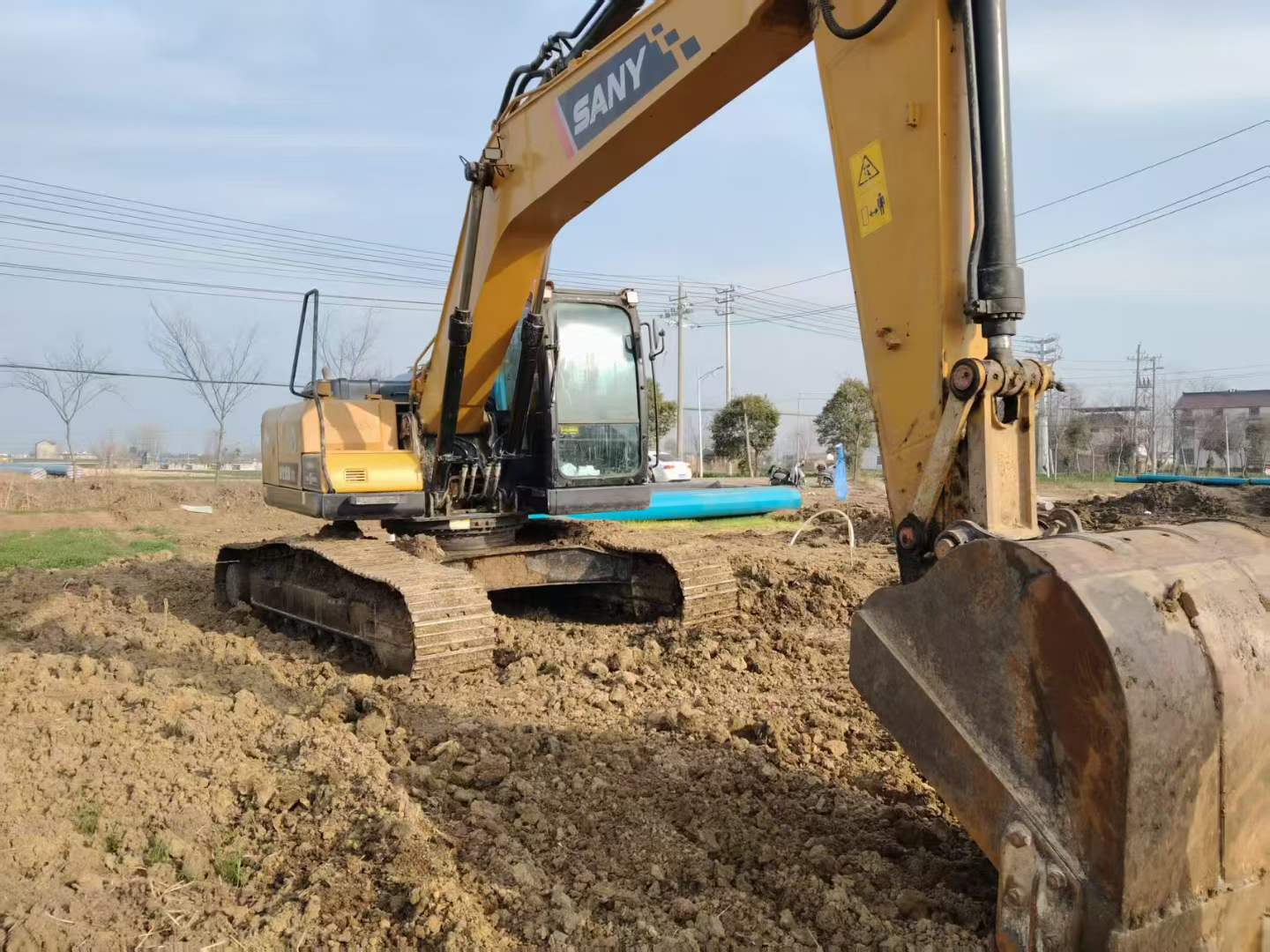 Used Sany SY215C Excavator 2022 Model / 4