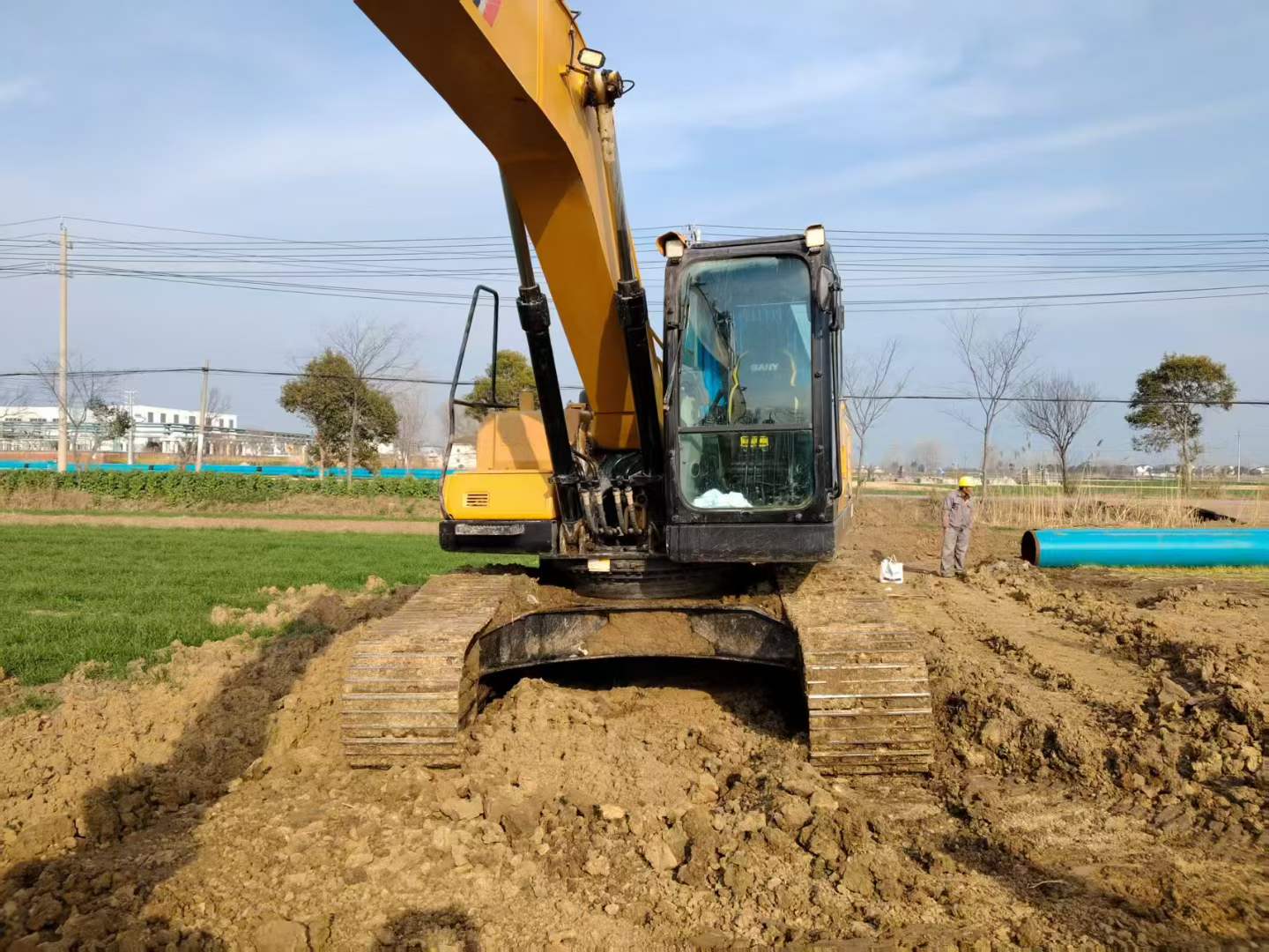 Used Sany SY215C Excavator 2022 Model / 5