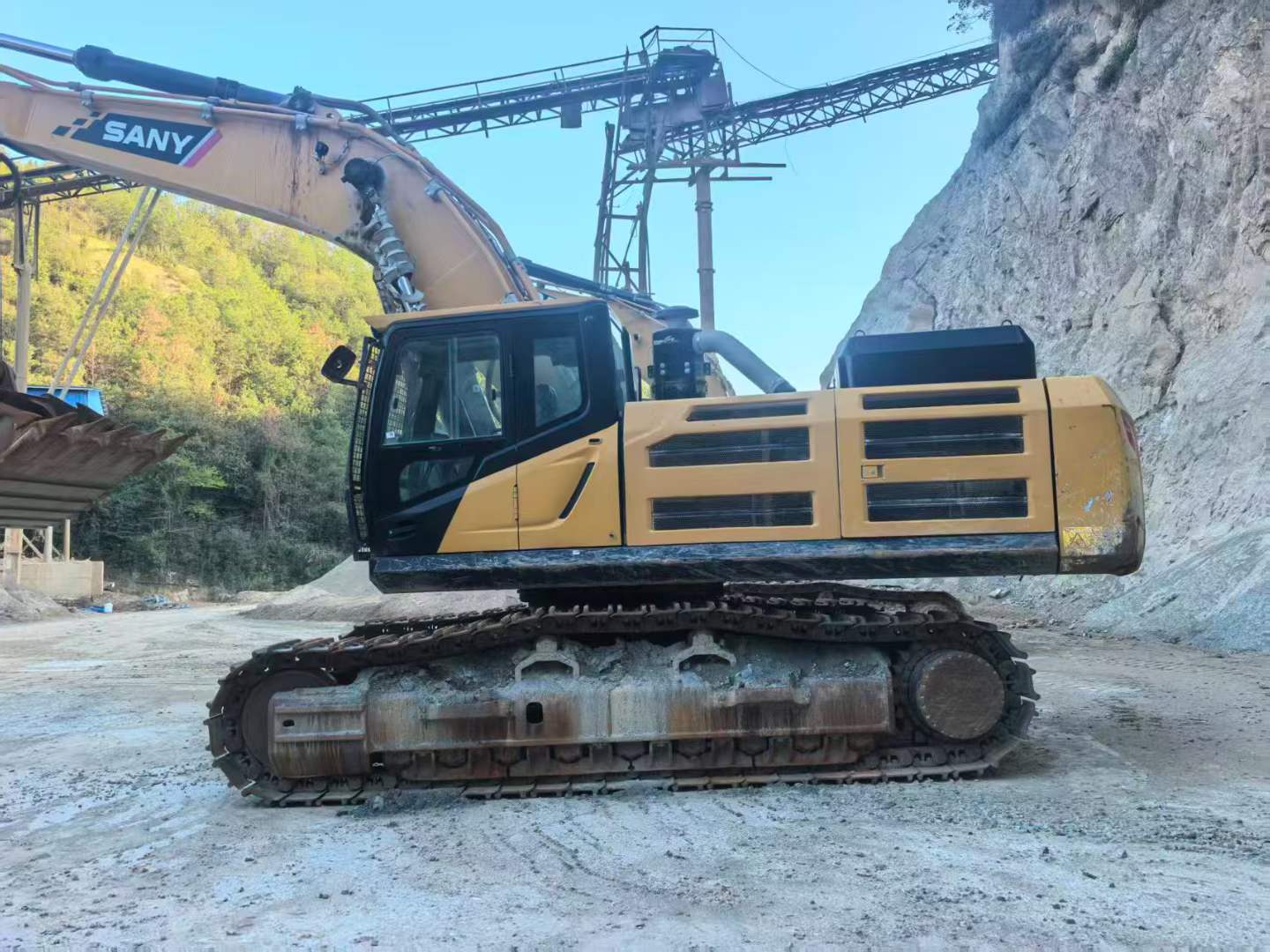Used Sany SY550H Excavator 2021 Model / 2