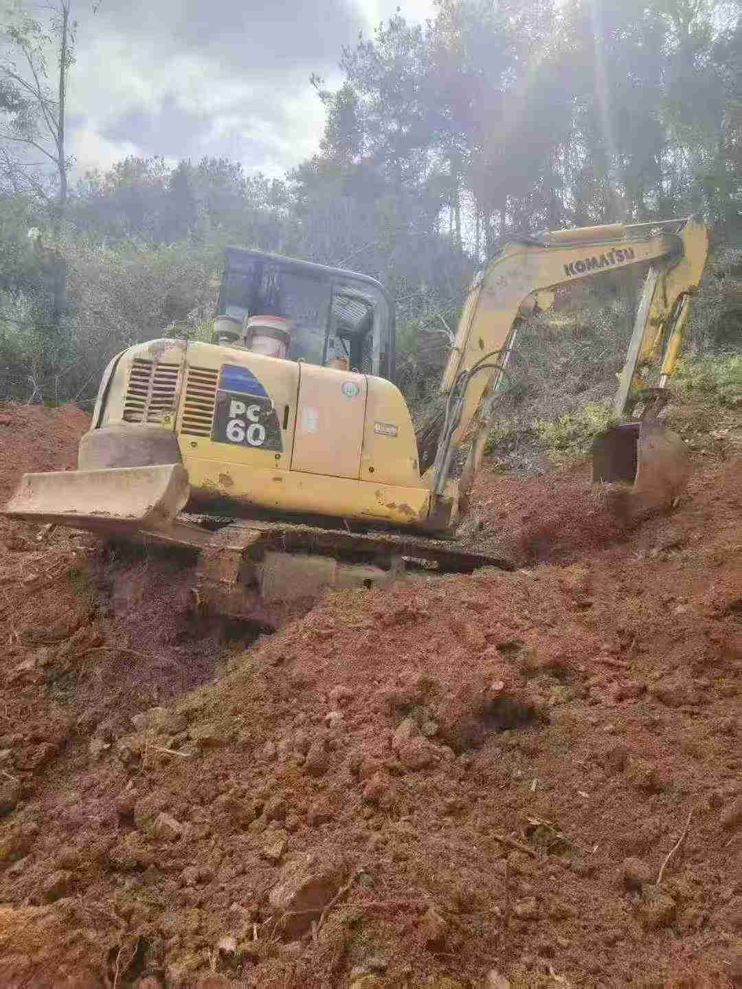 Used Komatsu PC56-7 Excavator 2015 Model / 2