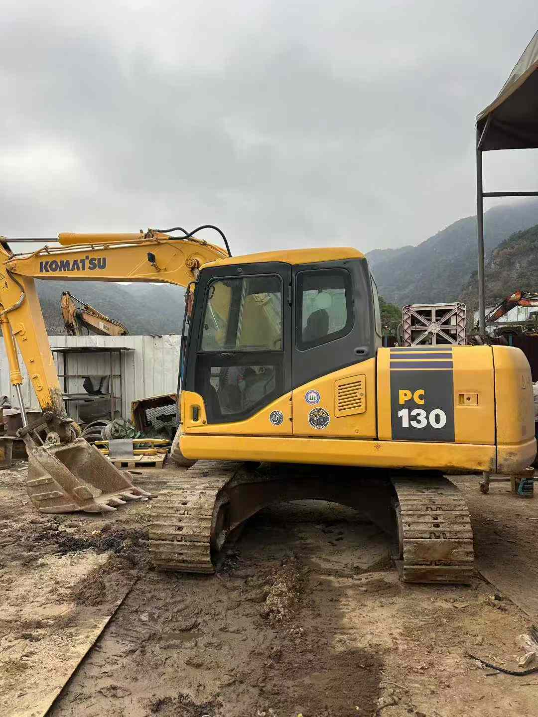Used Komatsu PC110-7 Excavator 2016 Model / 3