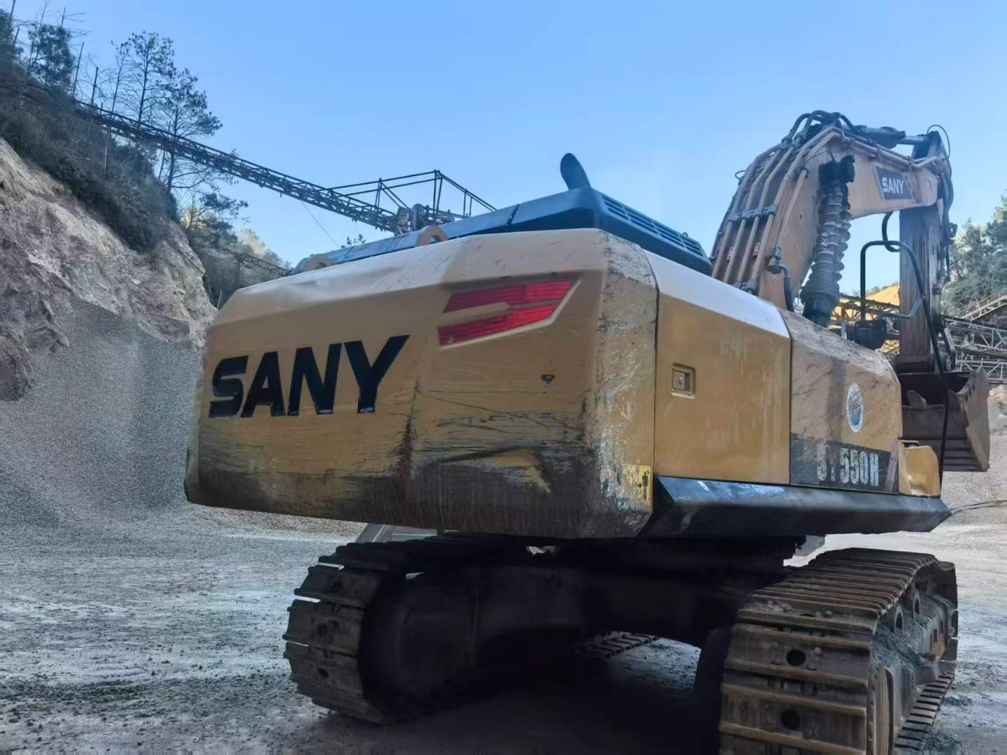 Used Sany SY550H Excavator 2021 Model / 3