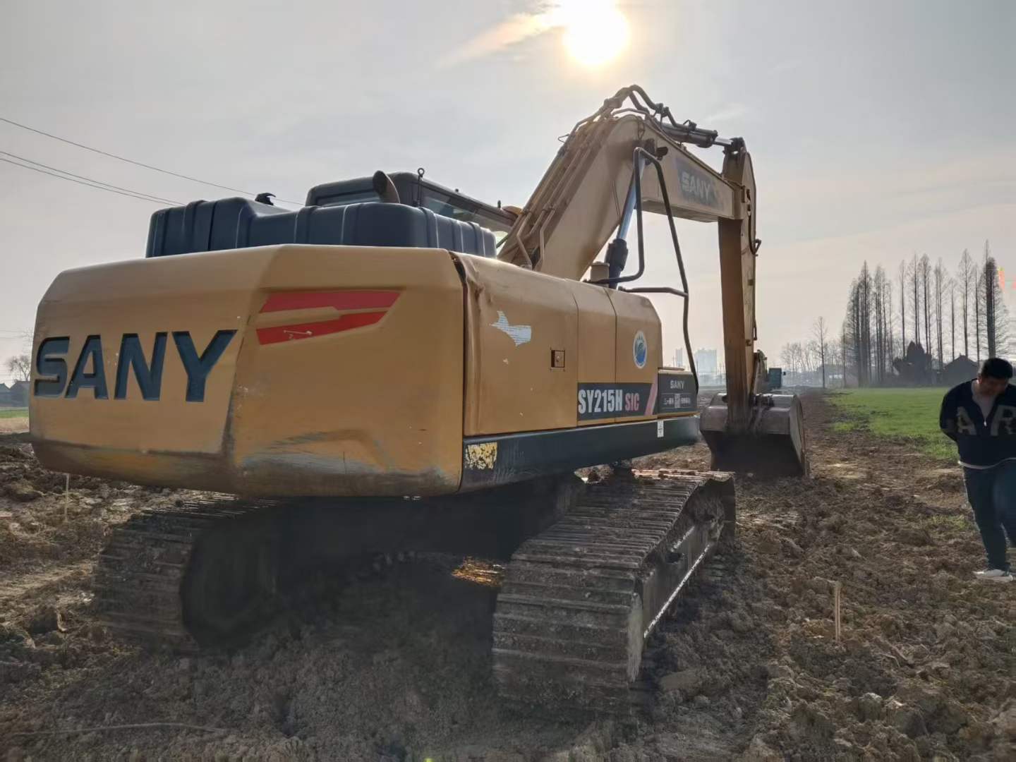 Used Sany SY215C Excavator 2022 Model / 2