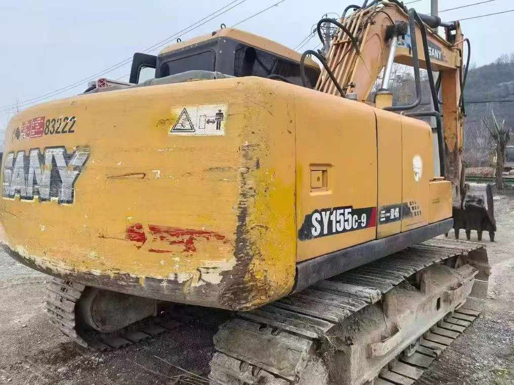 Buy Sany SY155C Used Excavator / 3 Used Sany SY155C Excavator 2016 Model / 3