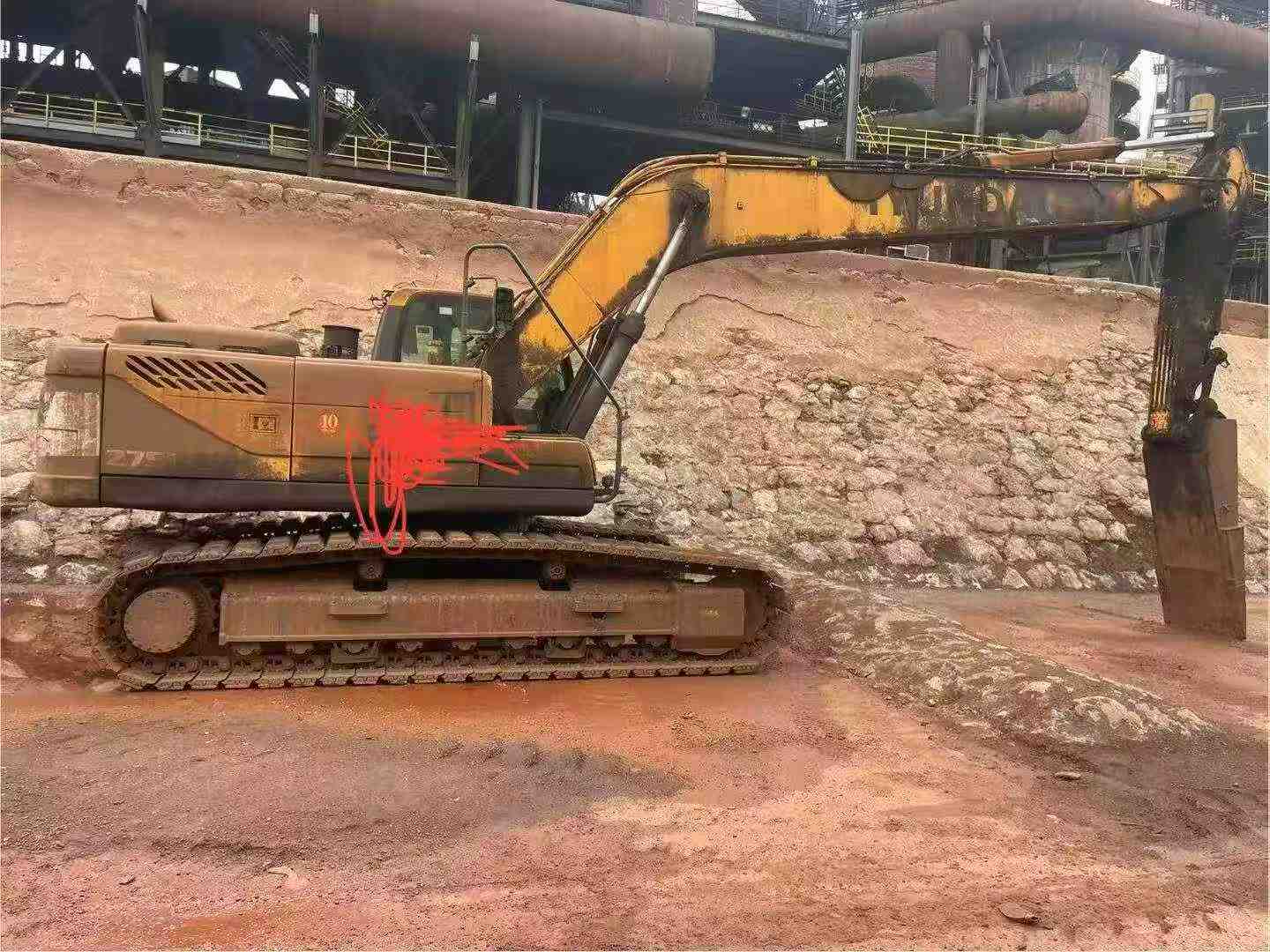 Used Hyundai R275LVS Excavator 2018 Model / 2