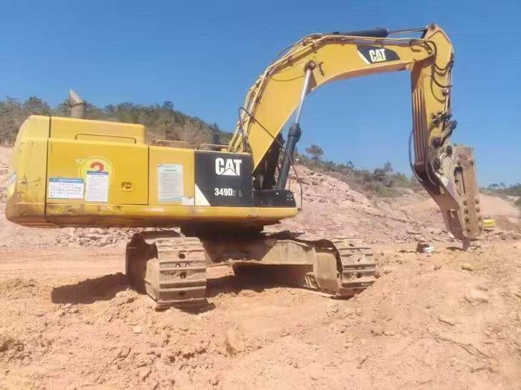 Buy Caterpillar 349E Used Excavator / 1
