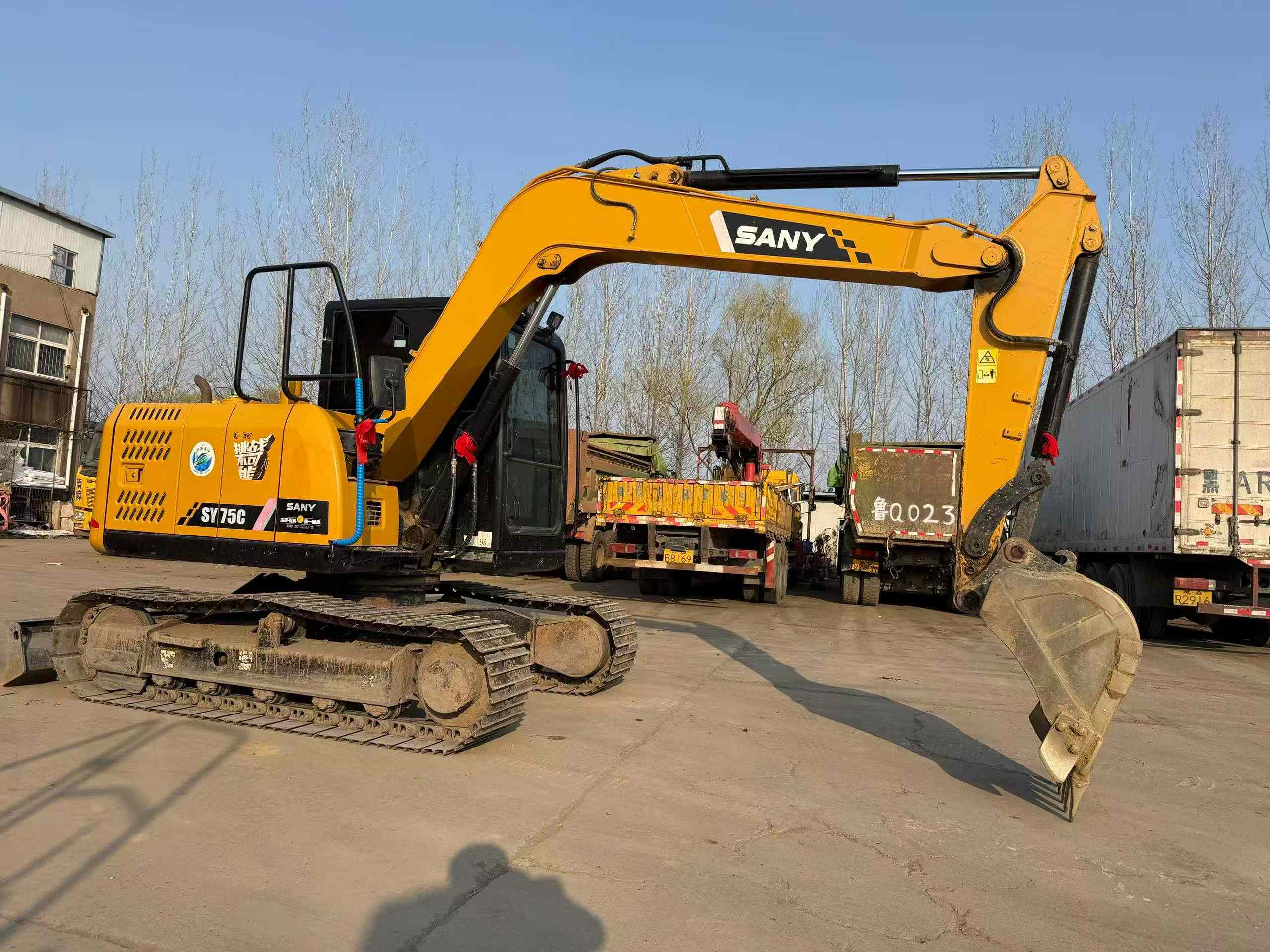 Buy Sany SY75 Used Excavator / 2 Used Sany SY75 Excavator 2020 Model / 2