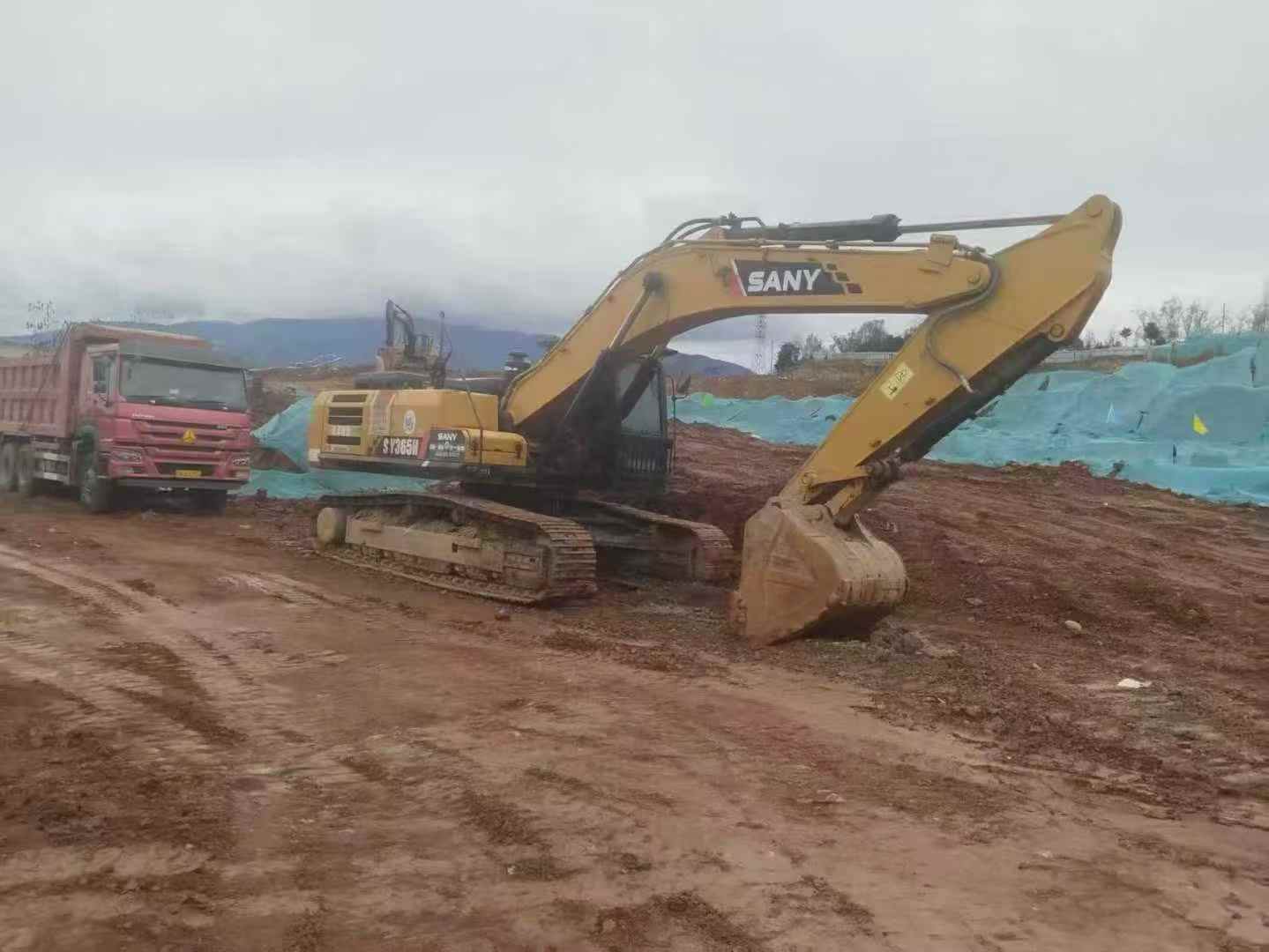 Buy Sany SY365C Used Excavator / 1