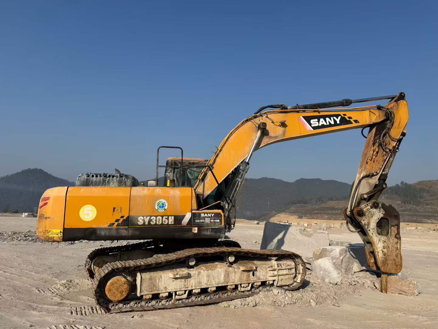 Used Sany SY255H Excavator 2021 Model / 5