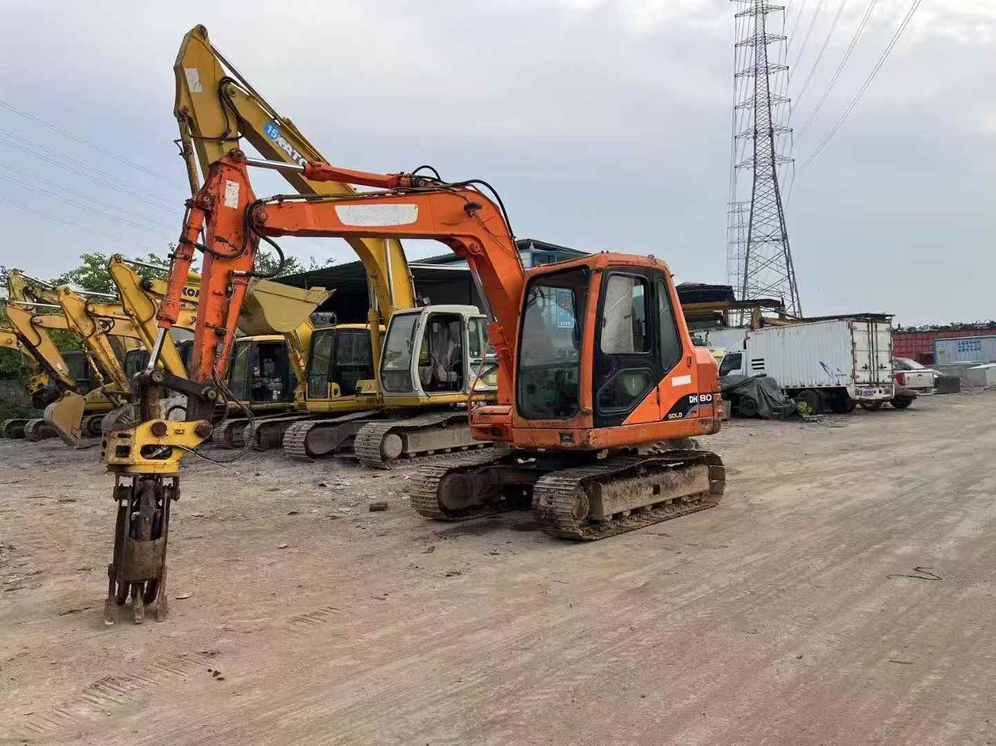 Buy Doosan DH80 Used Excavator / 6 Used Doosan DH80 Excavator 2016 Model / 6