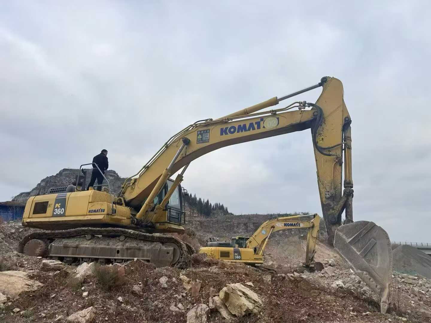 Used Komatsu PC360-7 Excavator 2019 Model / 2