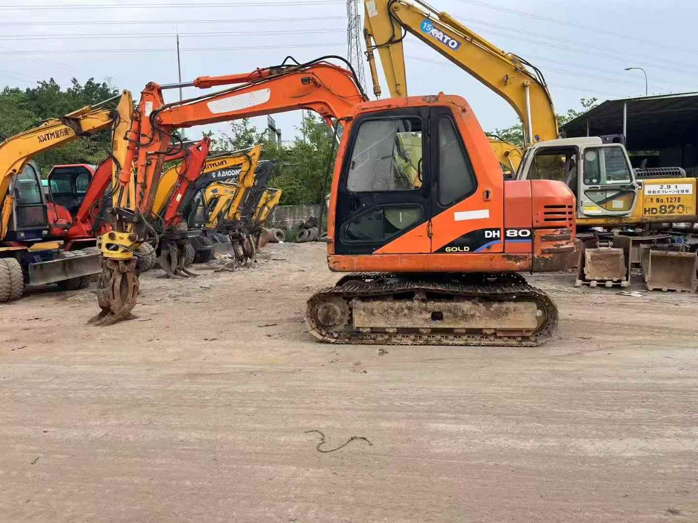 Buy Doosan DH80 Used Excavator / 5 Used Doosan DH80 Excavator 2016 Model / 5