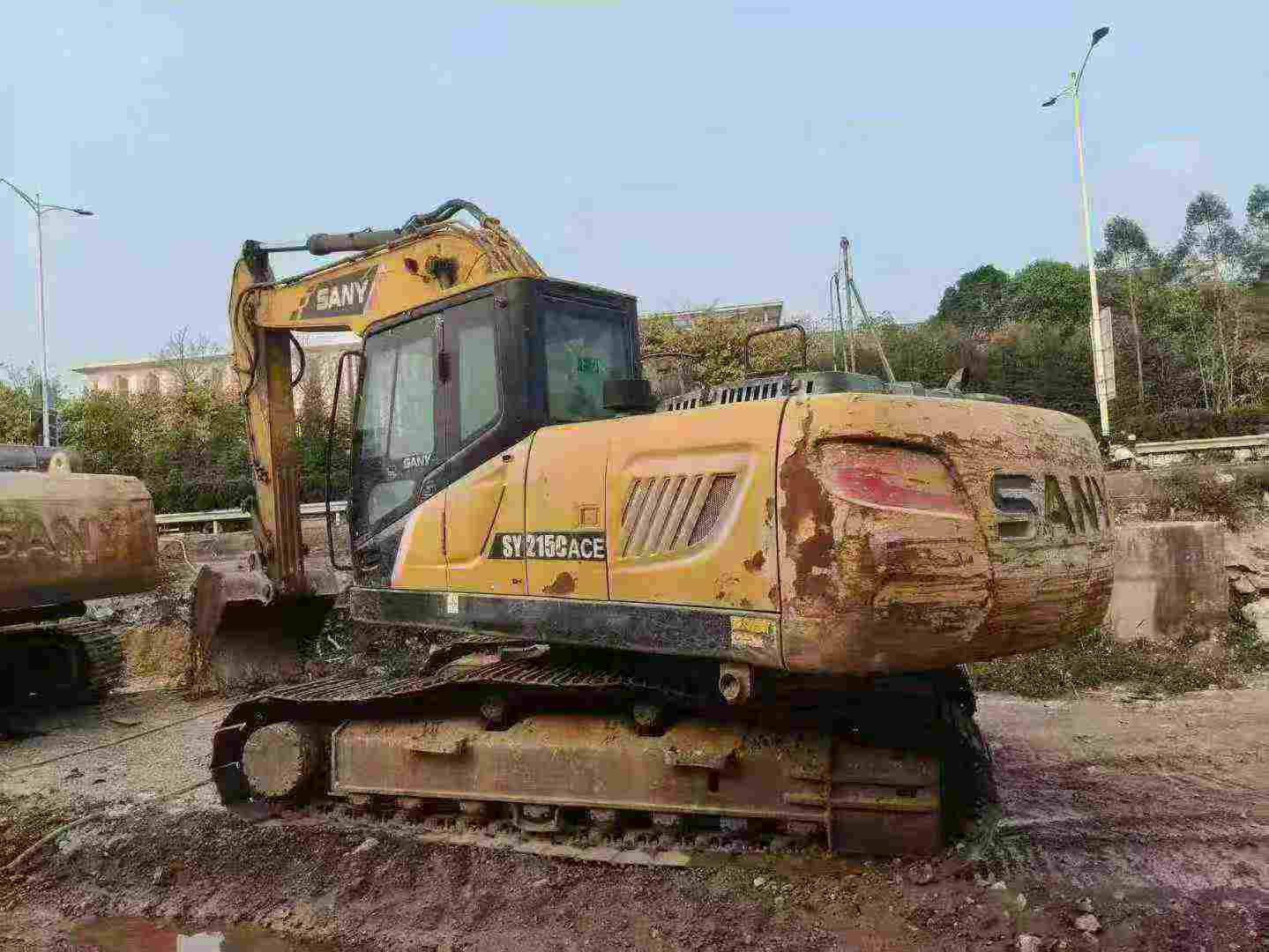 Used Sany SY215C Excavator 2020 Model / 2