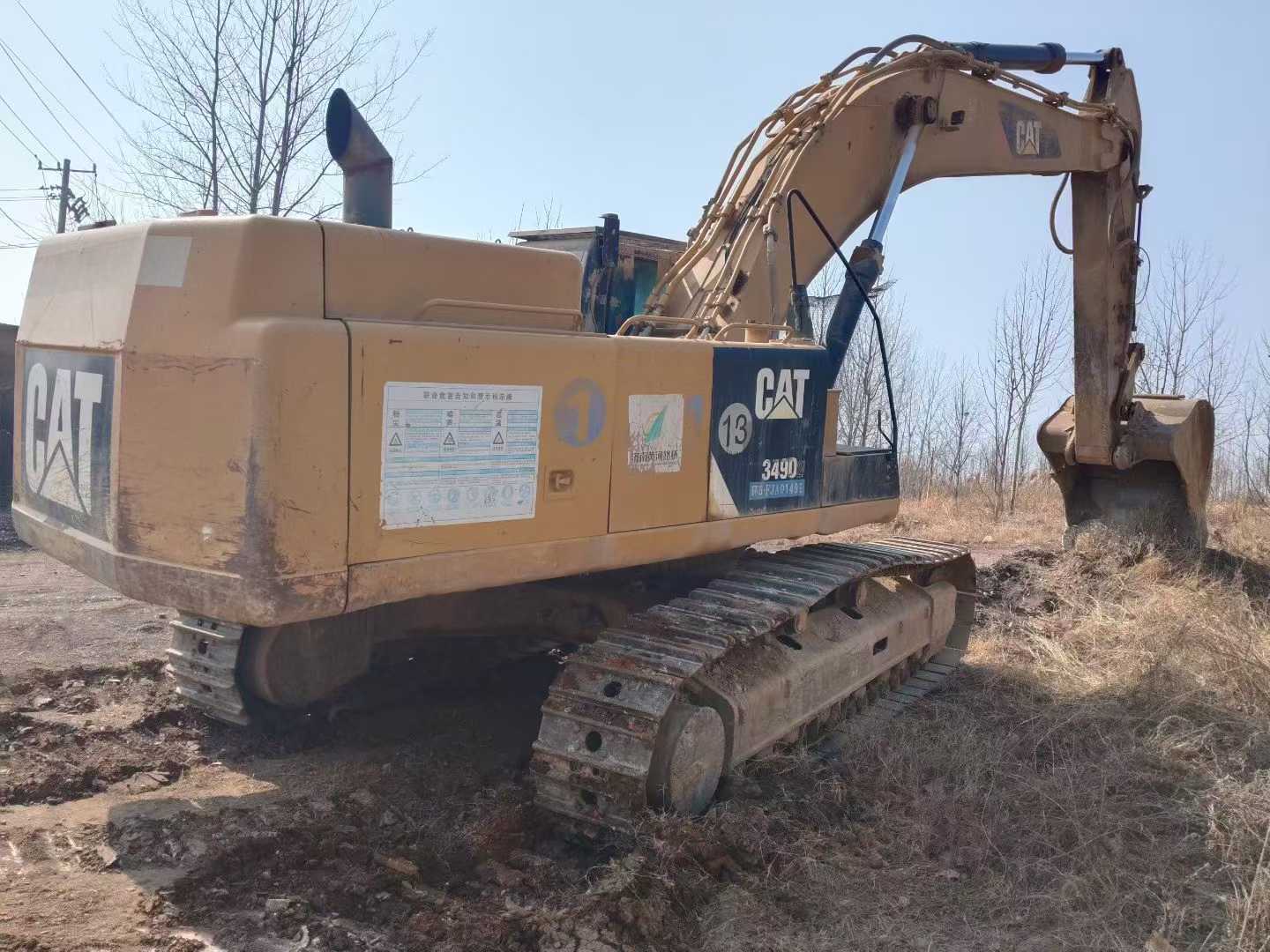 Used Caterpillar 349E Excavator 2018 Model / 3