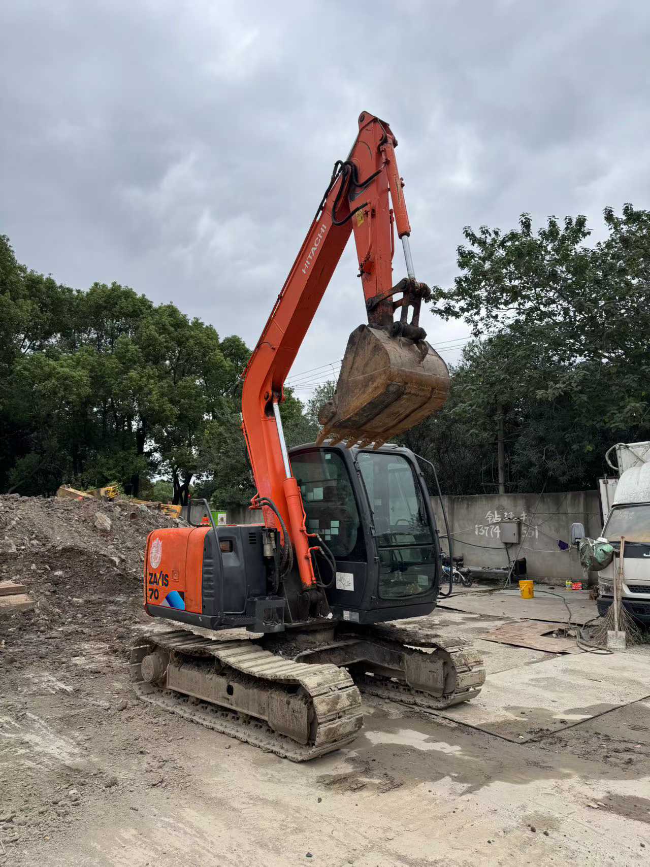 Buy Hitachi ZX70-5A Used Excavator / 3 Used Hitachi ZX70-5A Excavator 2019 Model / 3