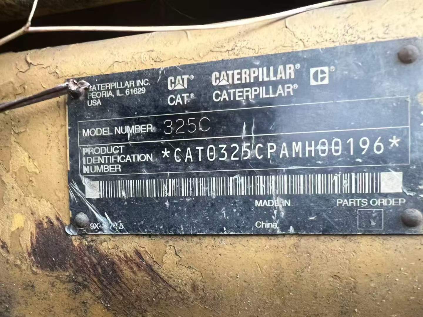 Used Caterpillar 325C Excavator 2016 Model / 3