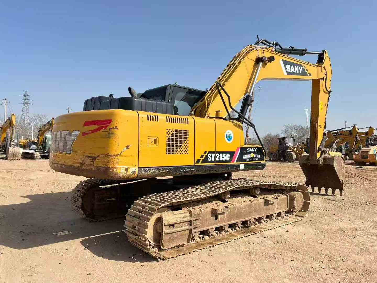 Used Sany SY215C Excavator 2020 Model / 4